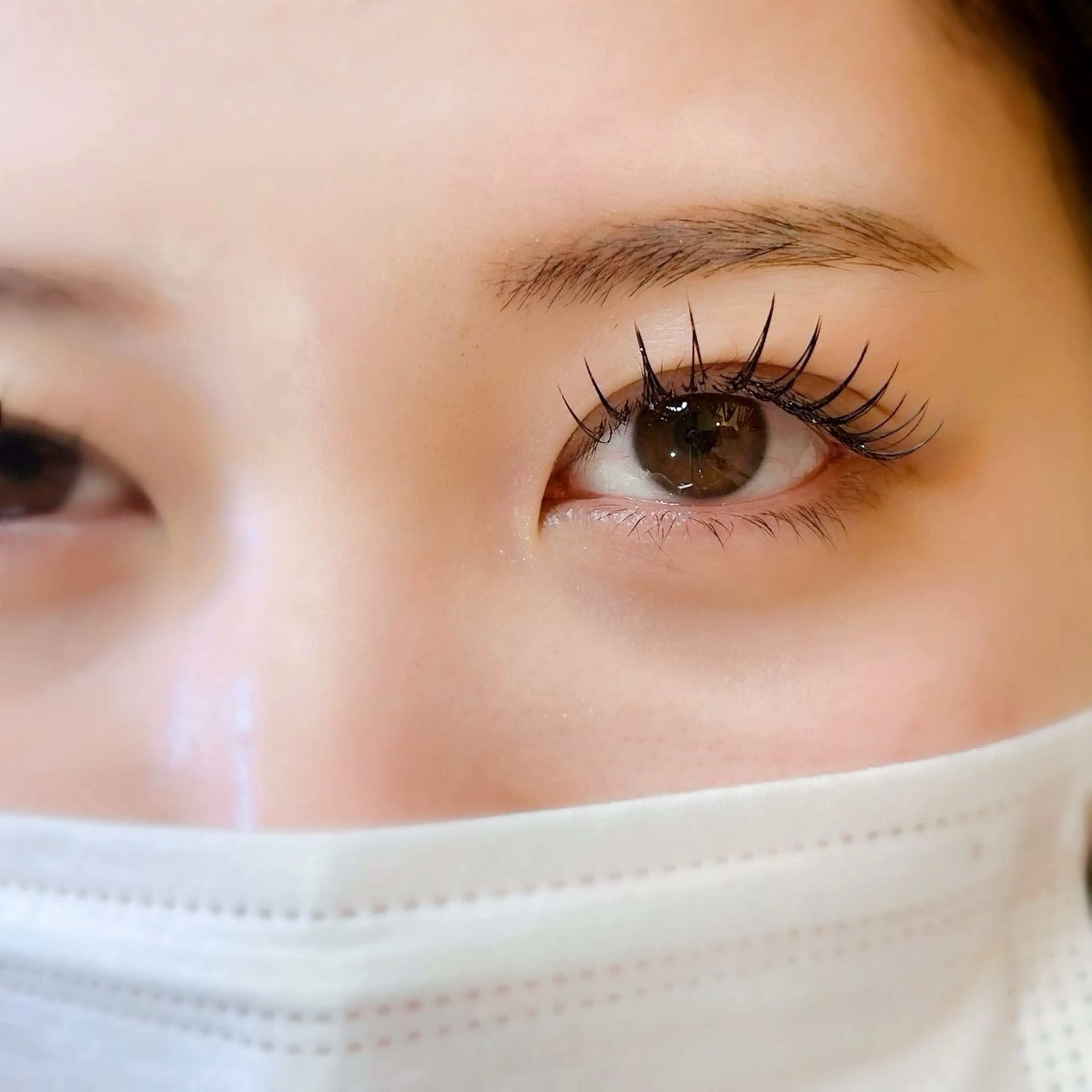 持ち抜群🌈✨LEDマツエク✨80本​〜​120本まで(オフ込)¥7500⇒¥5000の写真