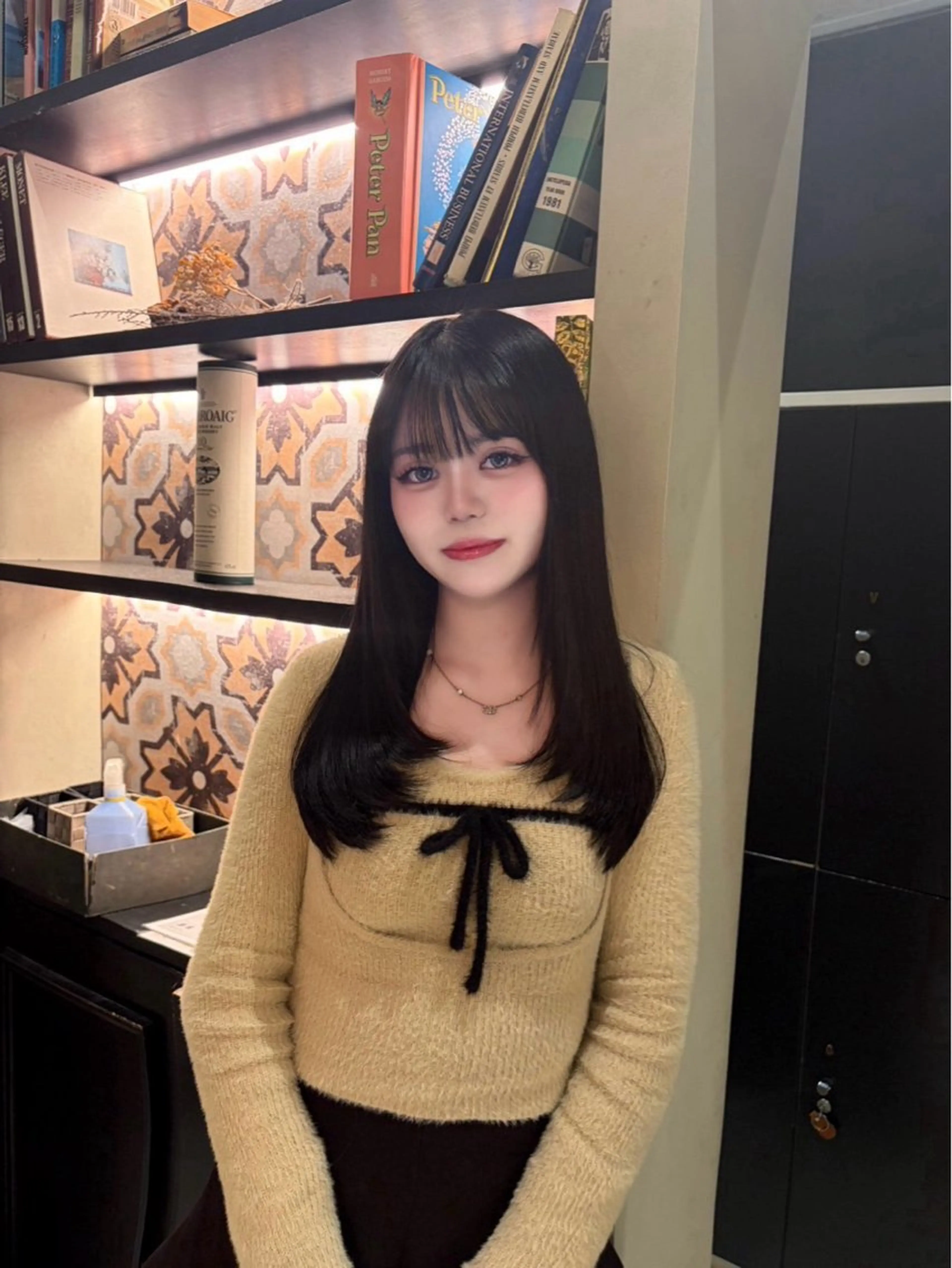 ロング ヘアカラー 鈴木 心々麦のヘアスタイル