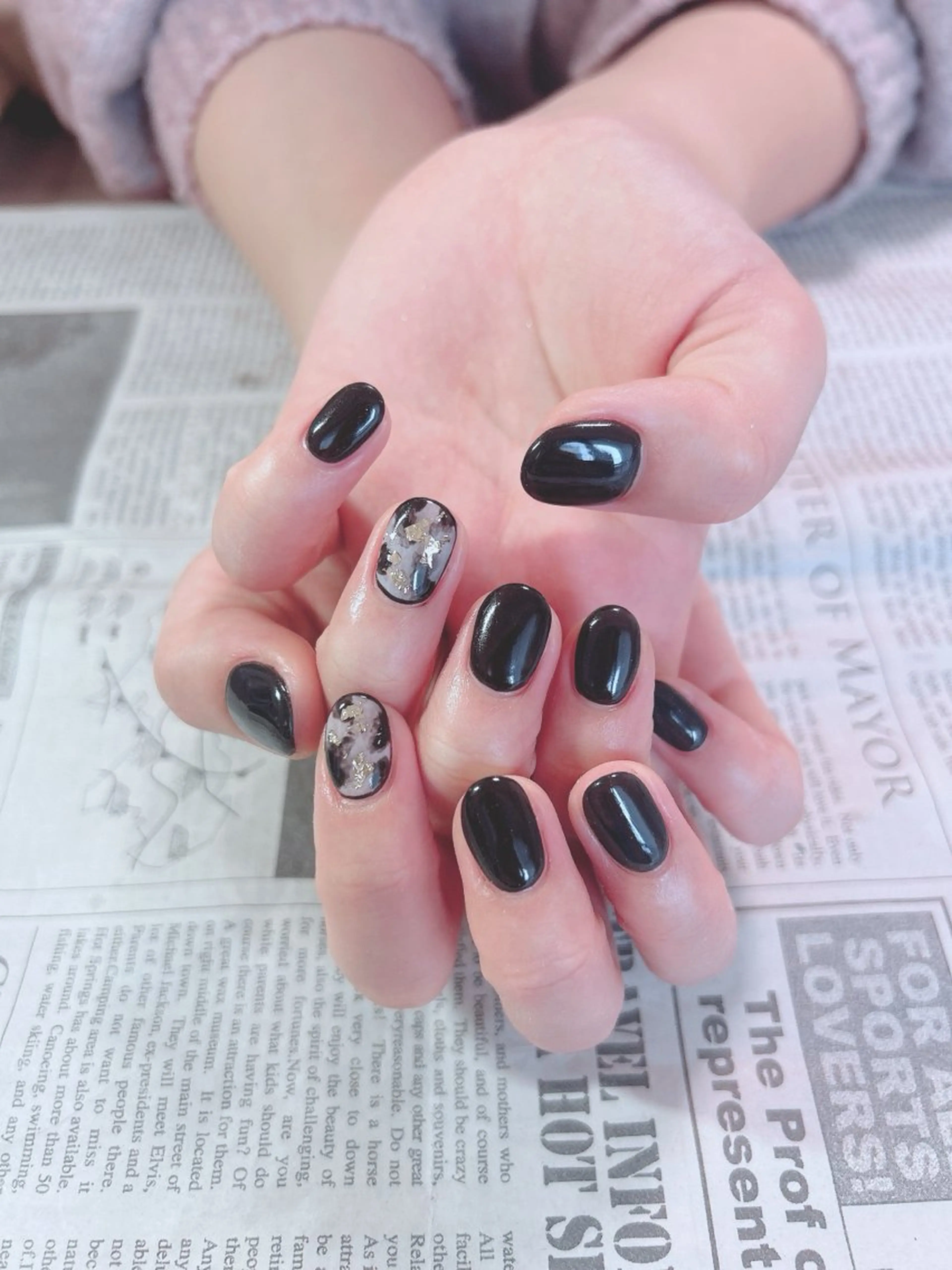 ネイル ハンドネイル ハンドケア 森山 舞のネイルデザイン