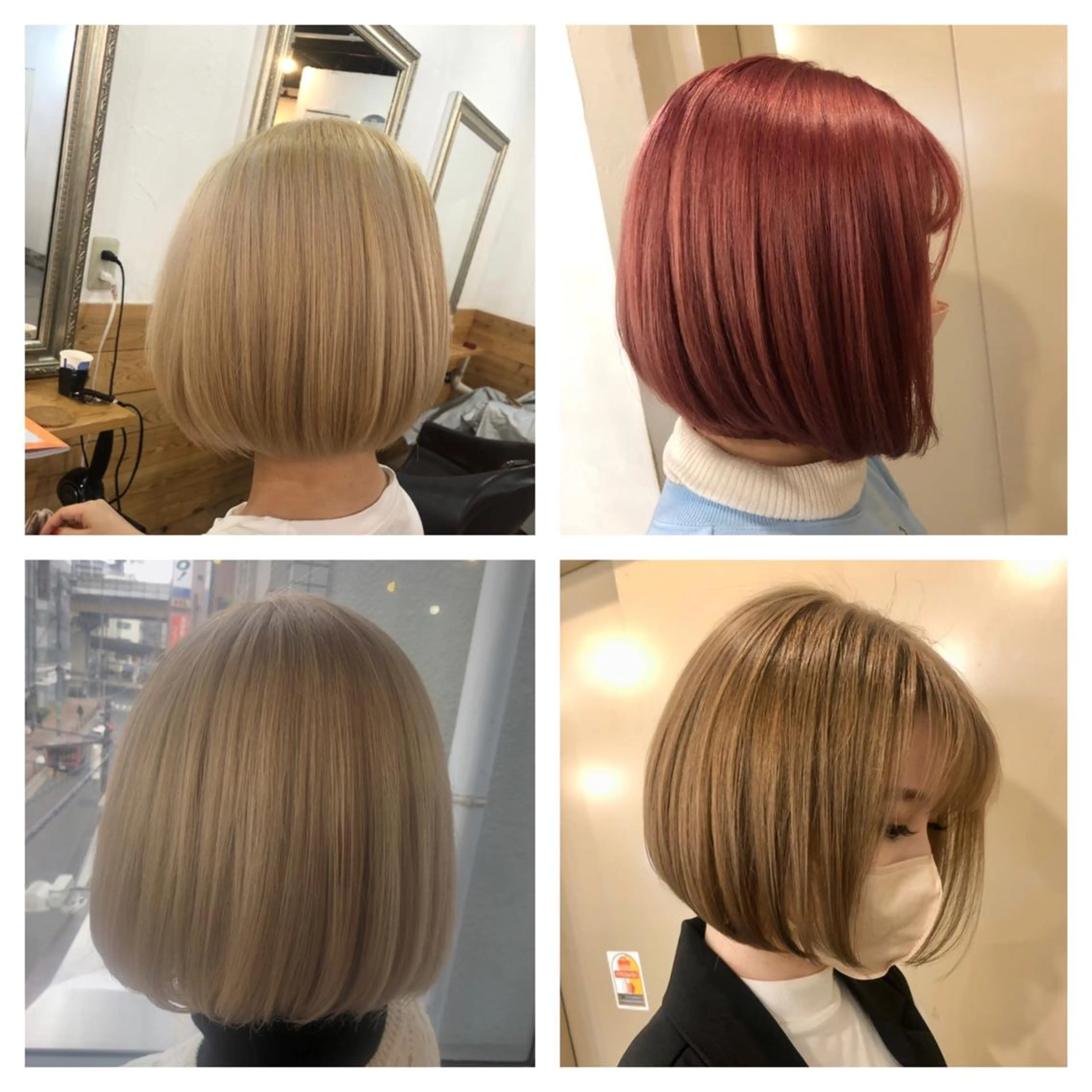 ショート 髪質改善＆ブリーチ 伊勢　祐一郎のヘアスタイル