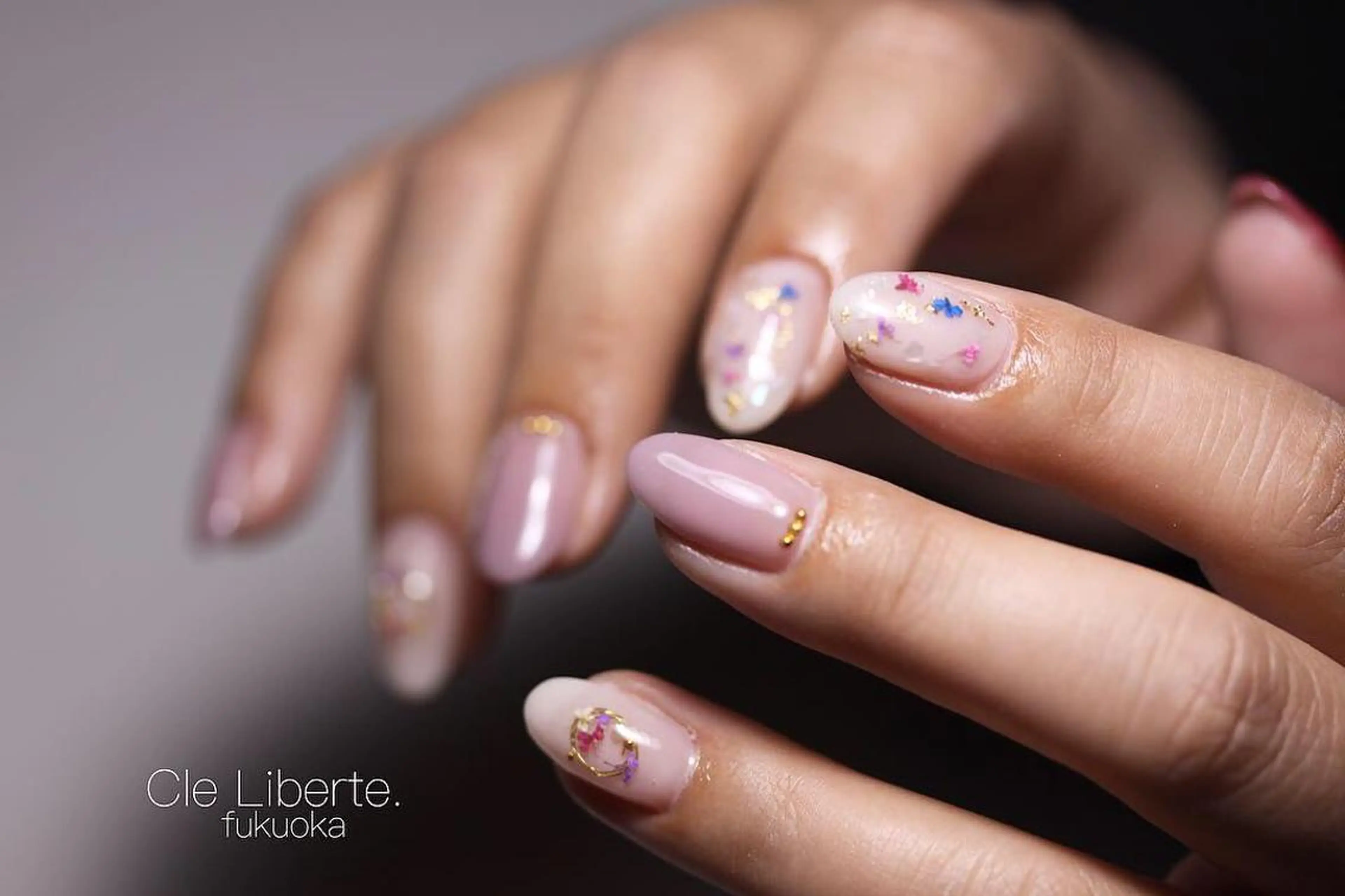 ネイル 春ネイル Elio所属・Elio 国泰寺のネイルデザイン