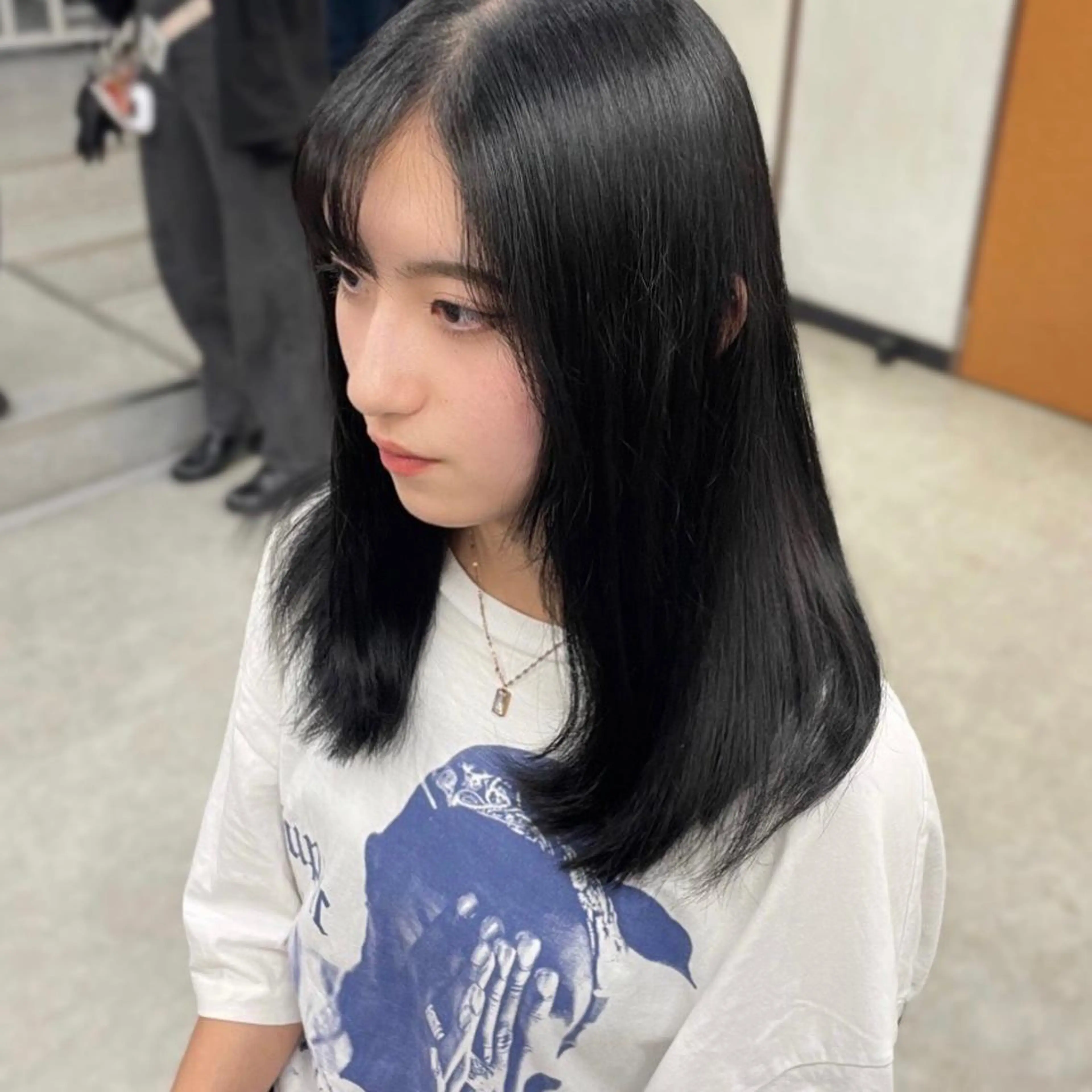 ロング 表参道♡暗髪^ྀི 艶カラー♡アユミのヘアスタイル