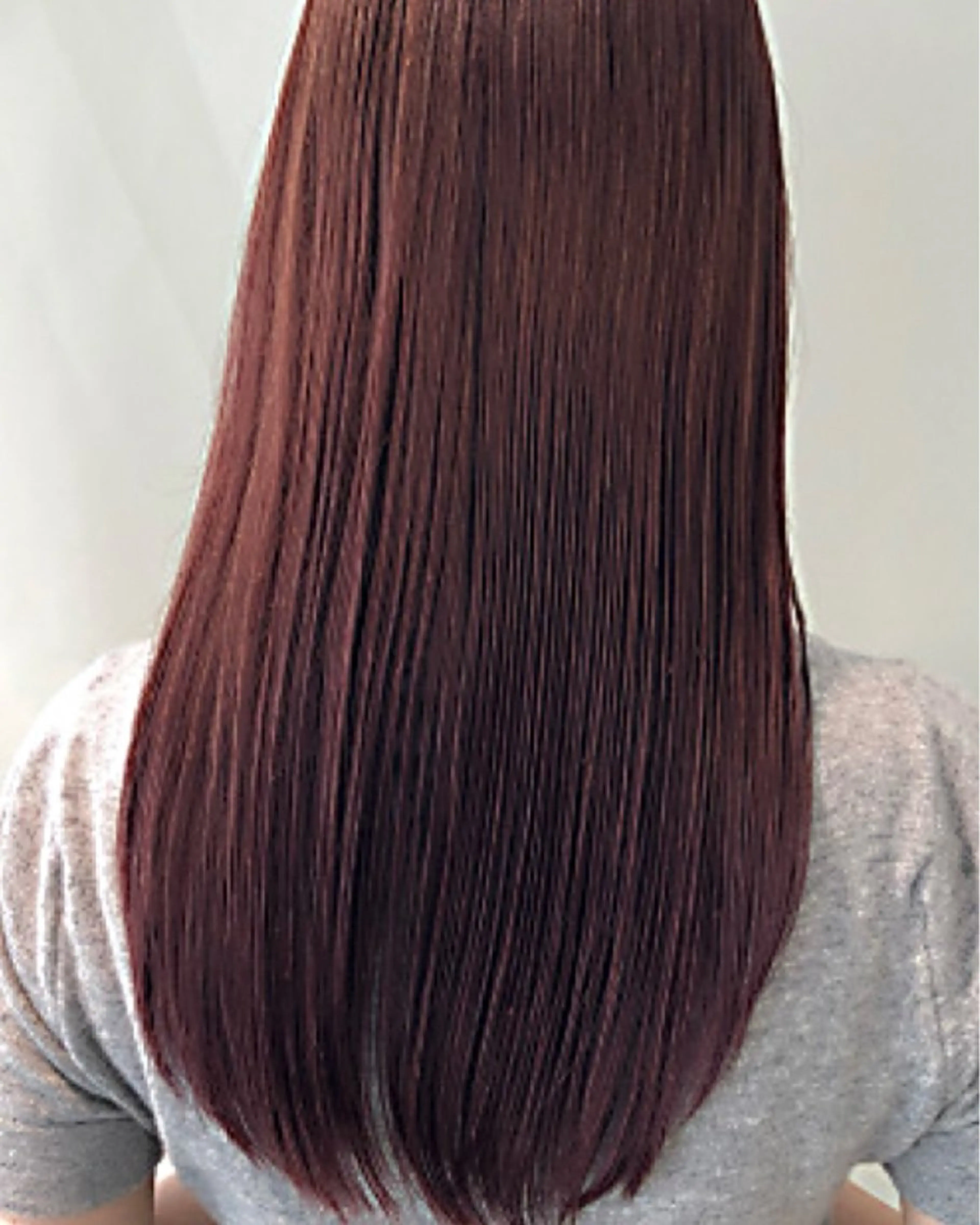 ロング カラー 李 文のヘアスタイル