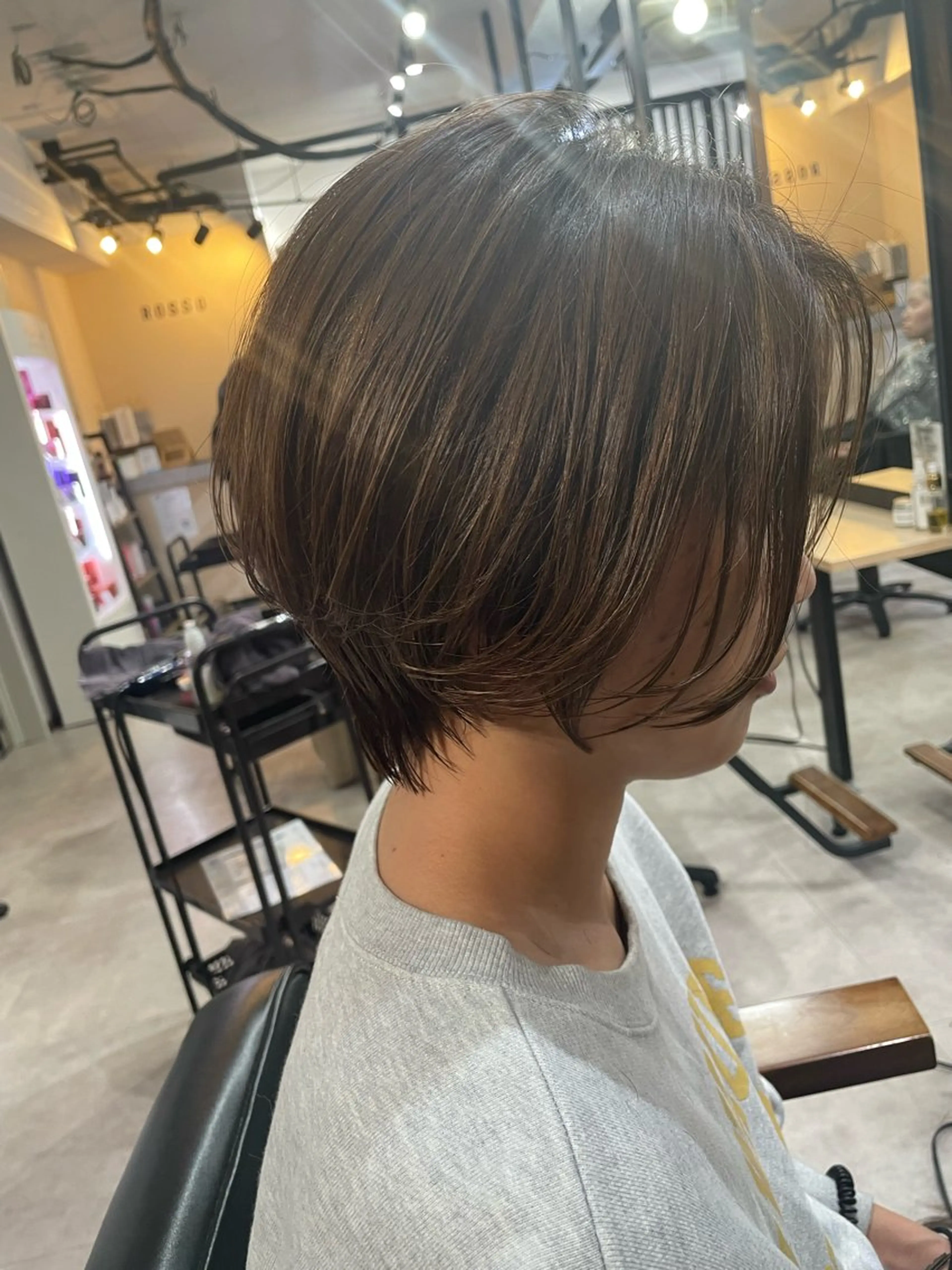 ショート カット ヘアカラー トリートメント ROSSO ✂︎officialのヘアスタイル