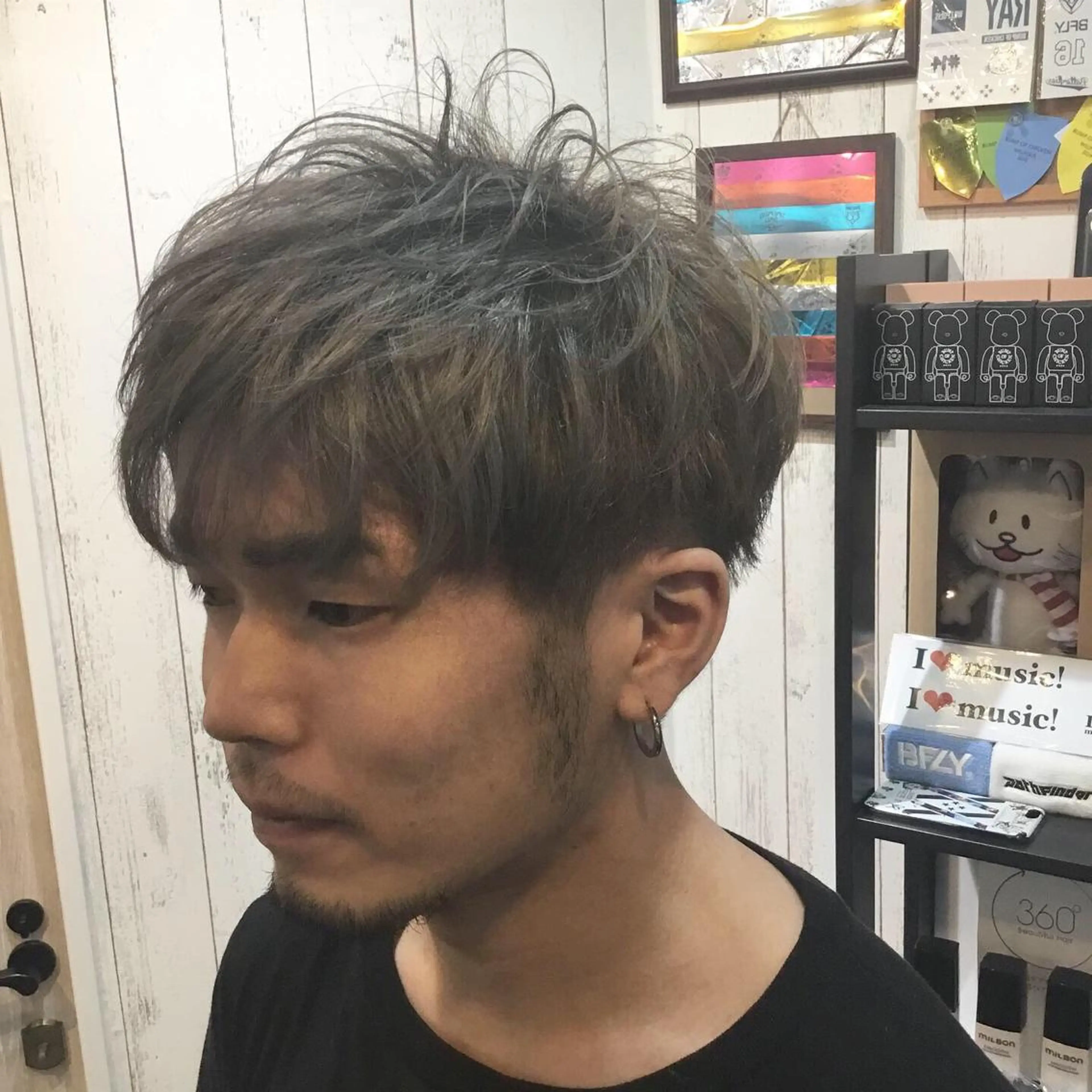 ショート カラー メンズ embrace エンブレイスのヘアスタイル