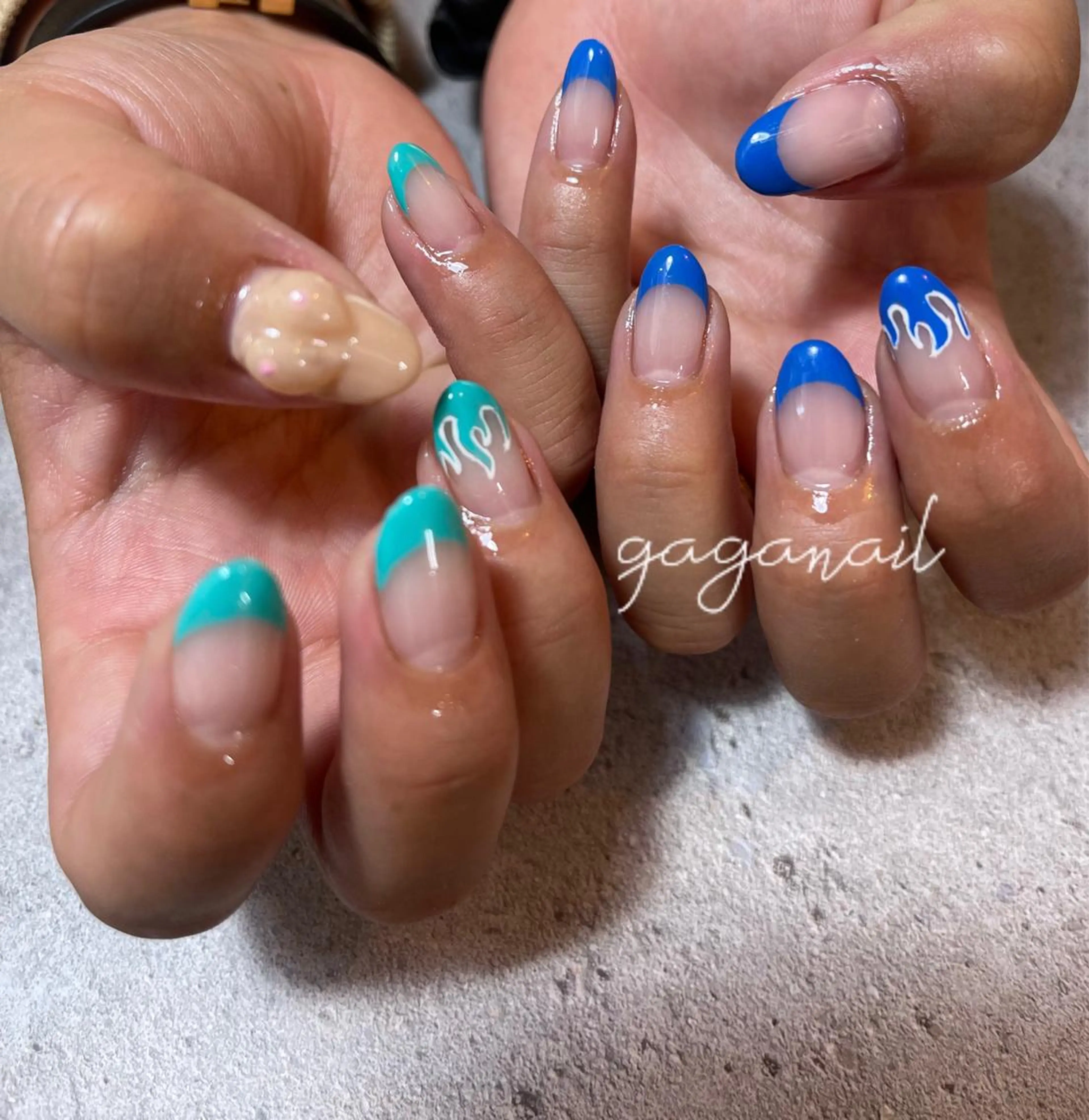 ネイル 持ち込み nailsalon gagaのネイルデザイン