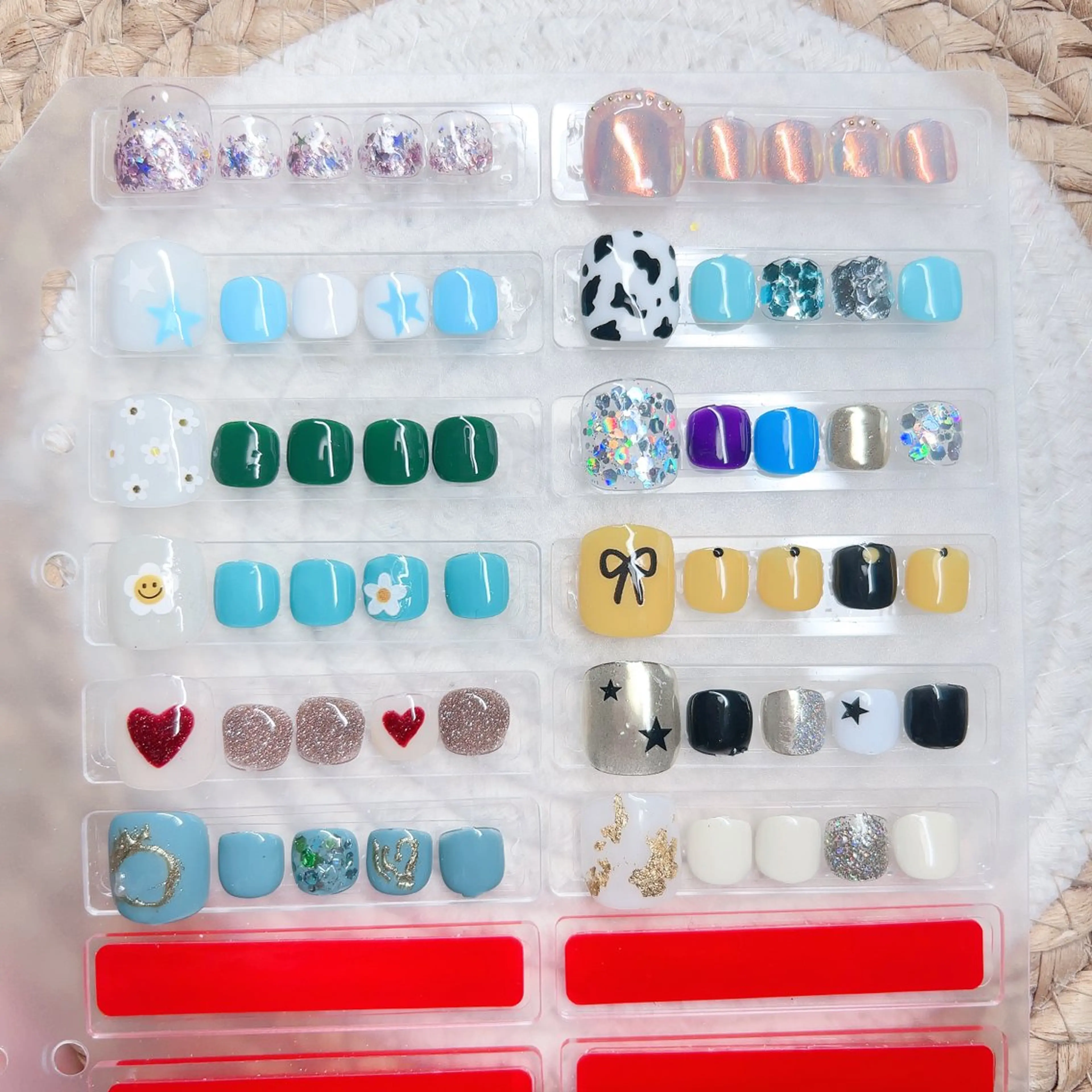 ネイル フットネイル フットネイル M🌷nail 長さだし専門店のネイルデザイン