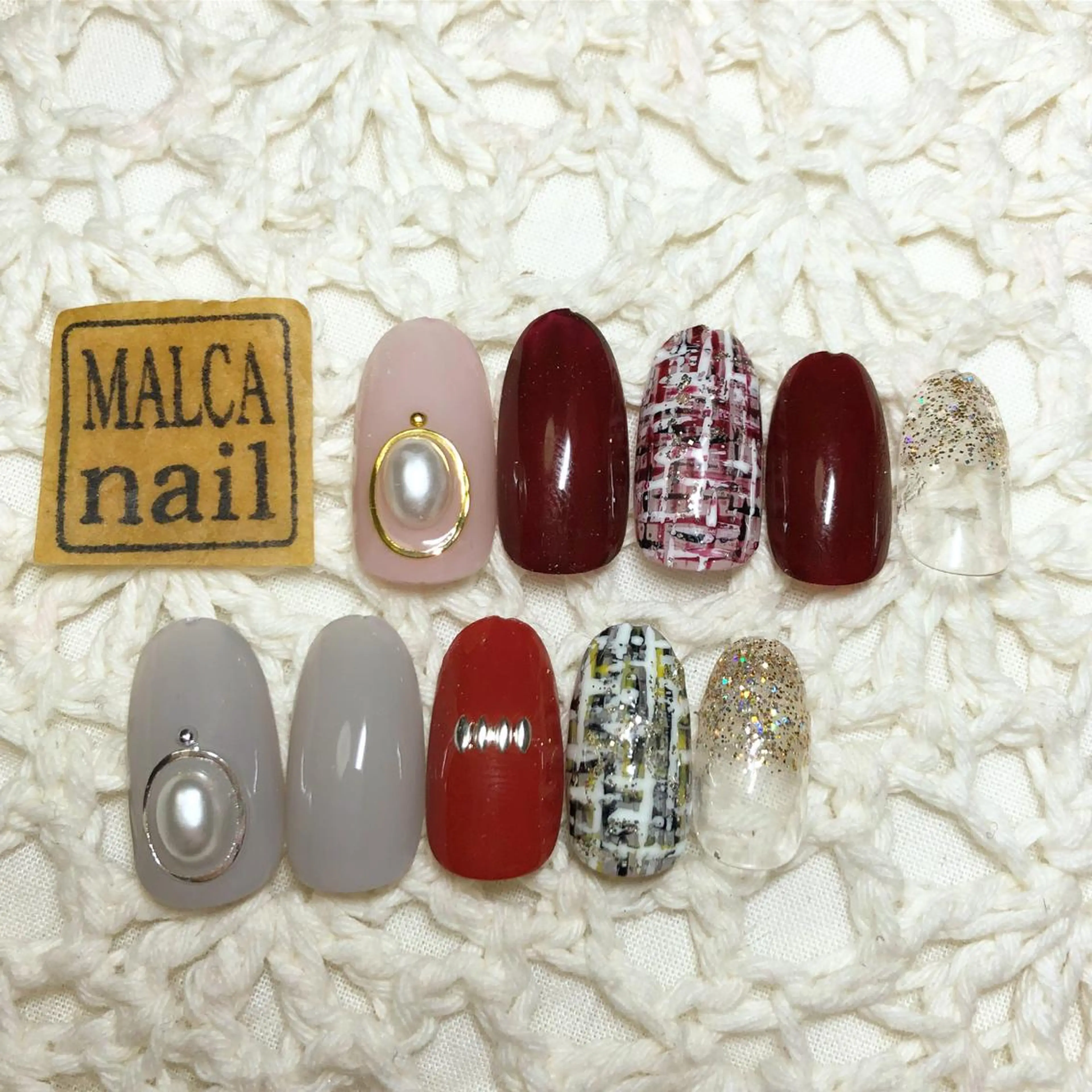 セミロング ヘアアレンジ キッズ ネイル マツエク・マツパ MALCAnail(マルカネイル)所属・荒木 莉奈のネイルデザイン