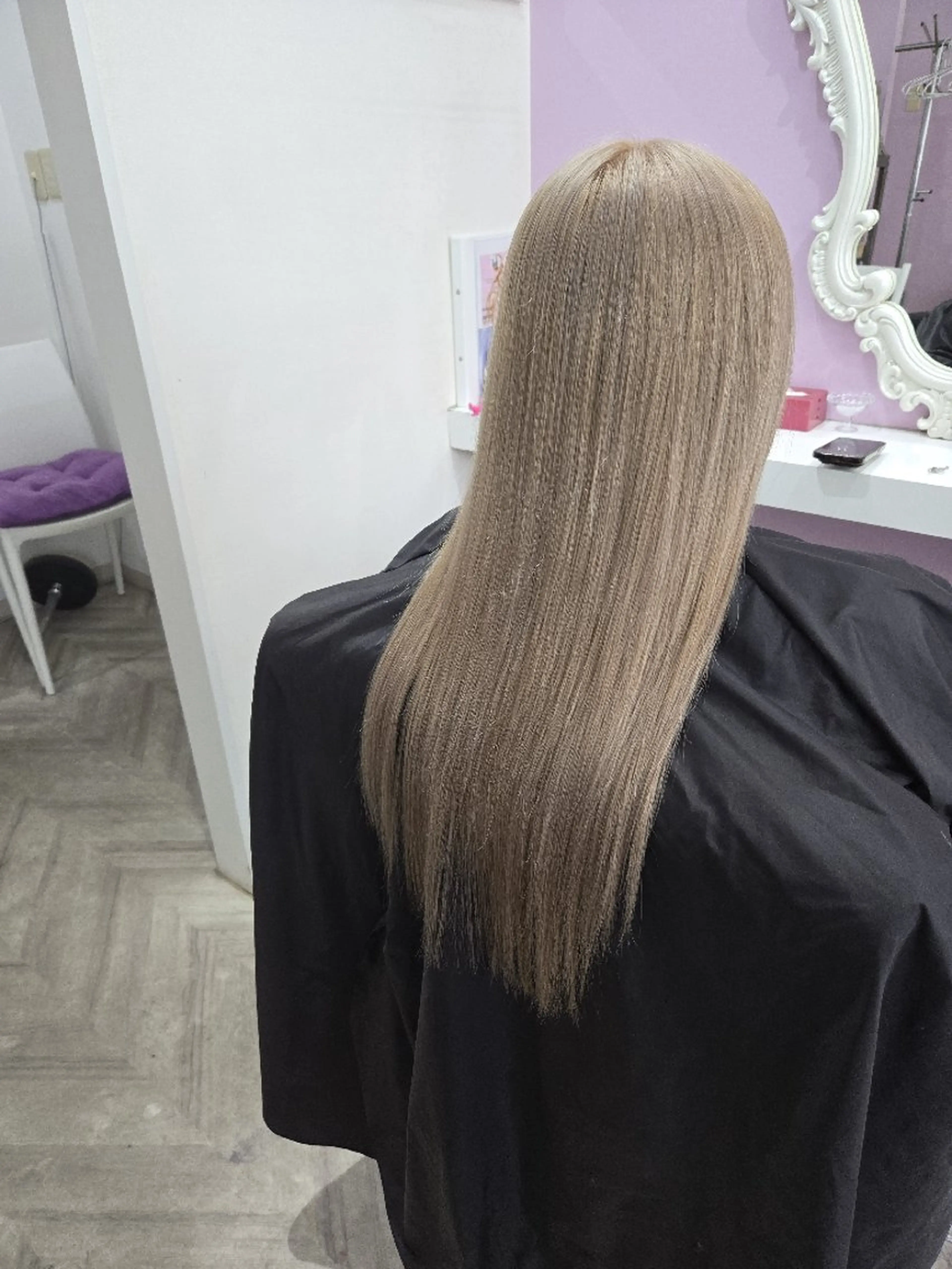 ロング ヘアカラー トリートメント ナカシマ  アユミのヘアスタイル