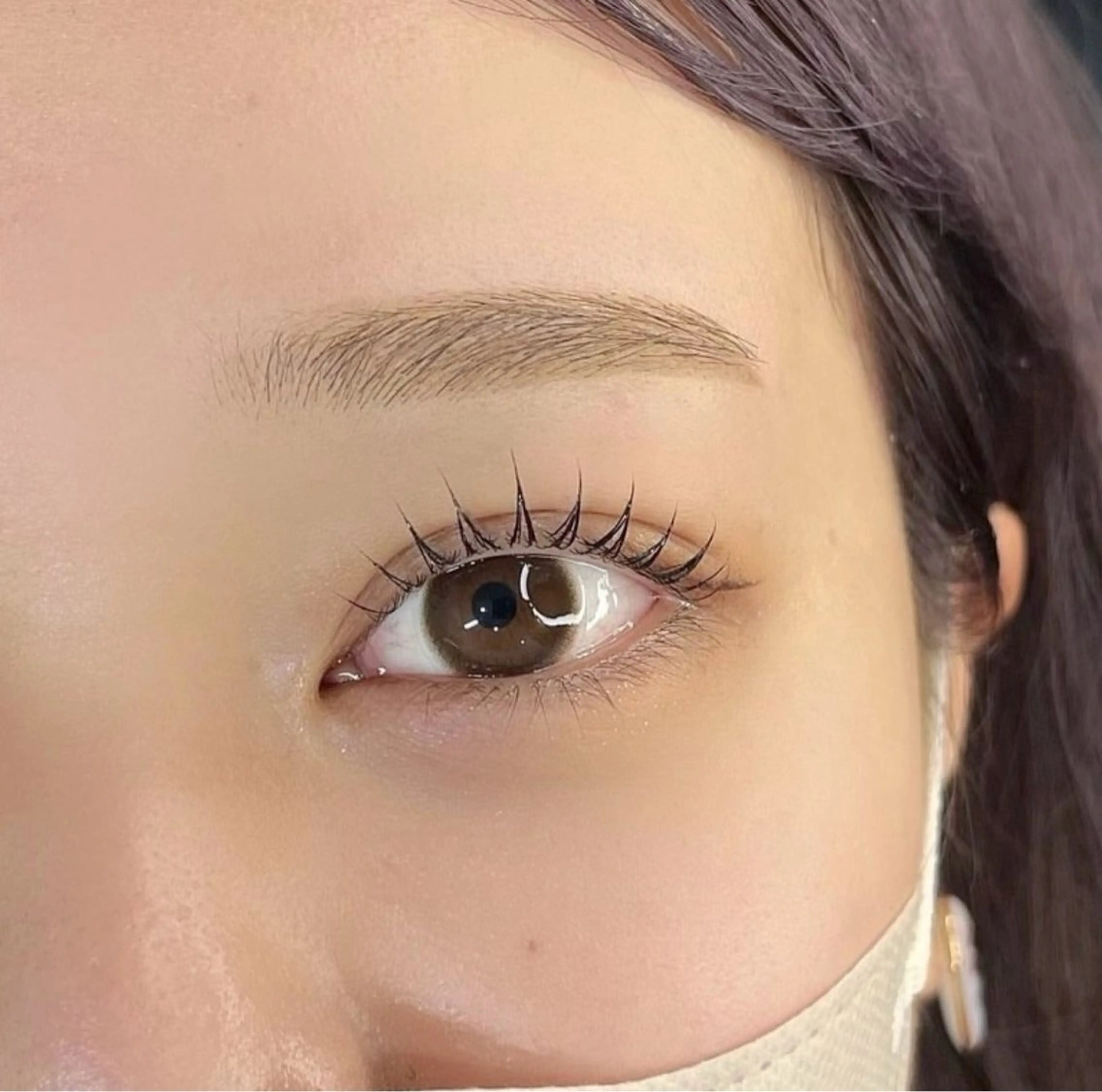 マツエク・マツパ ロレインブロウ　天王寺店所属・ロレインブロウ 山岸萌香のマツエク・マツパデザイン