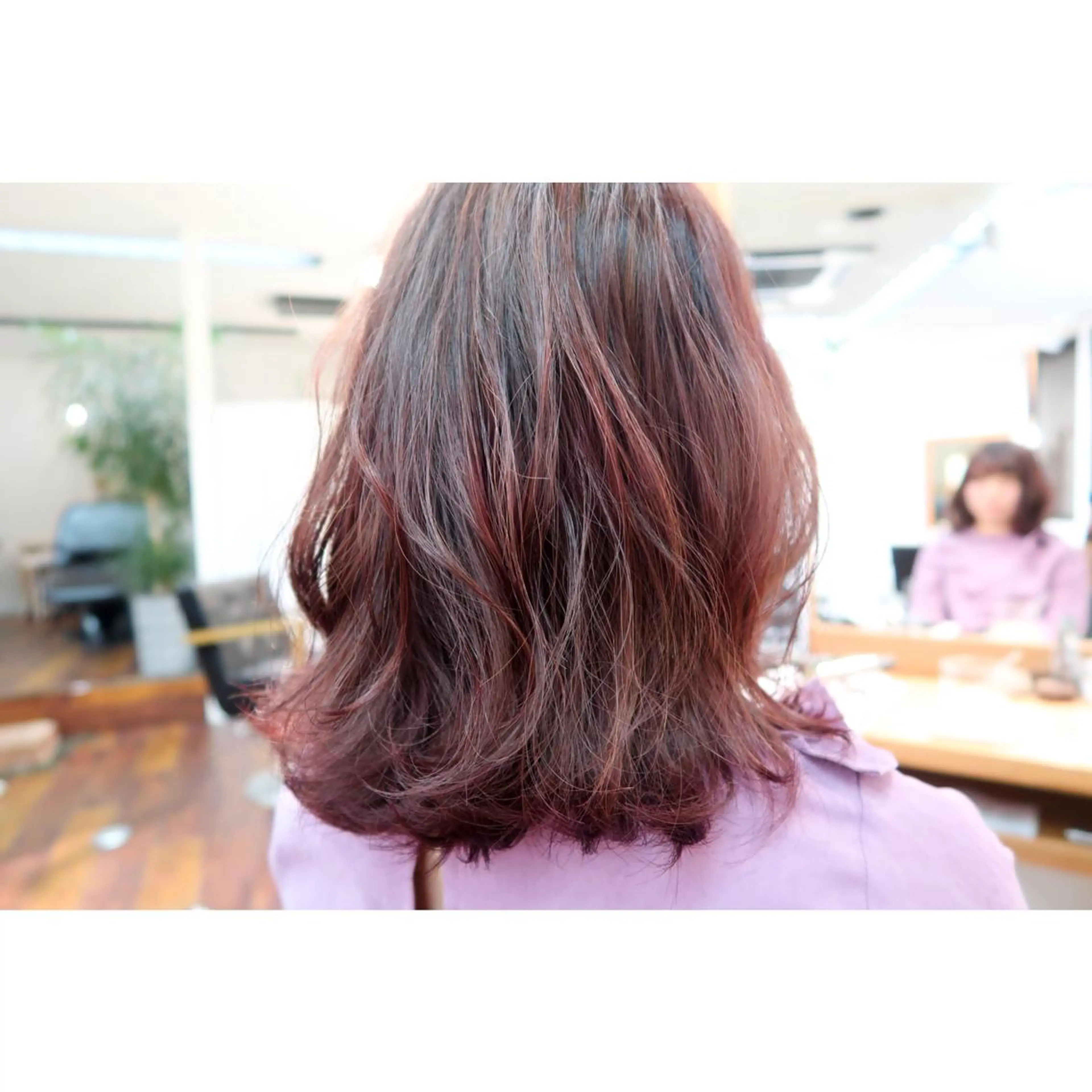 ミディアム カラー ハイライトカラー ハイライト 江上拓郎/ショート /酸性ストレートのヘアスタイル