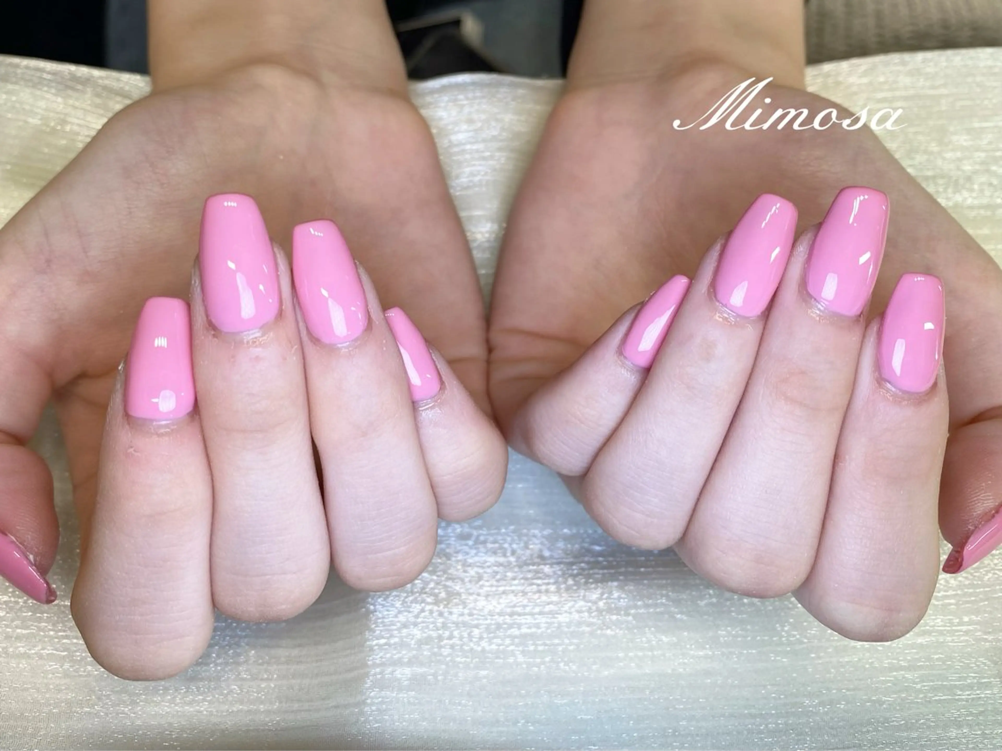 ネイル ハンドネイル 💛Mimosa💛 吉祥寺のネイルデザイン