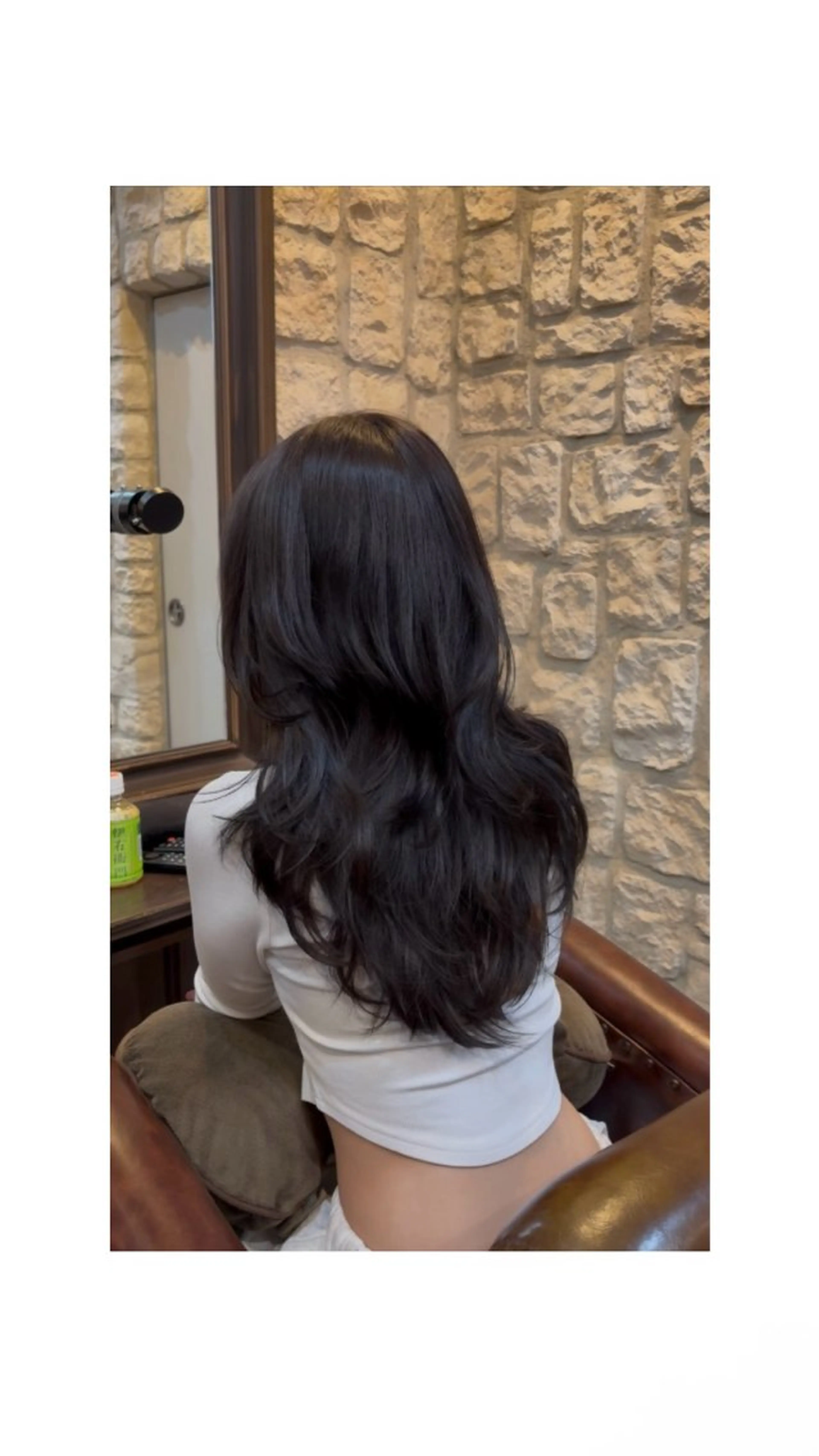 ロング カラー 町田/レイヤーカット ハッシュカット/八木のヘアスタイル