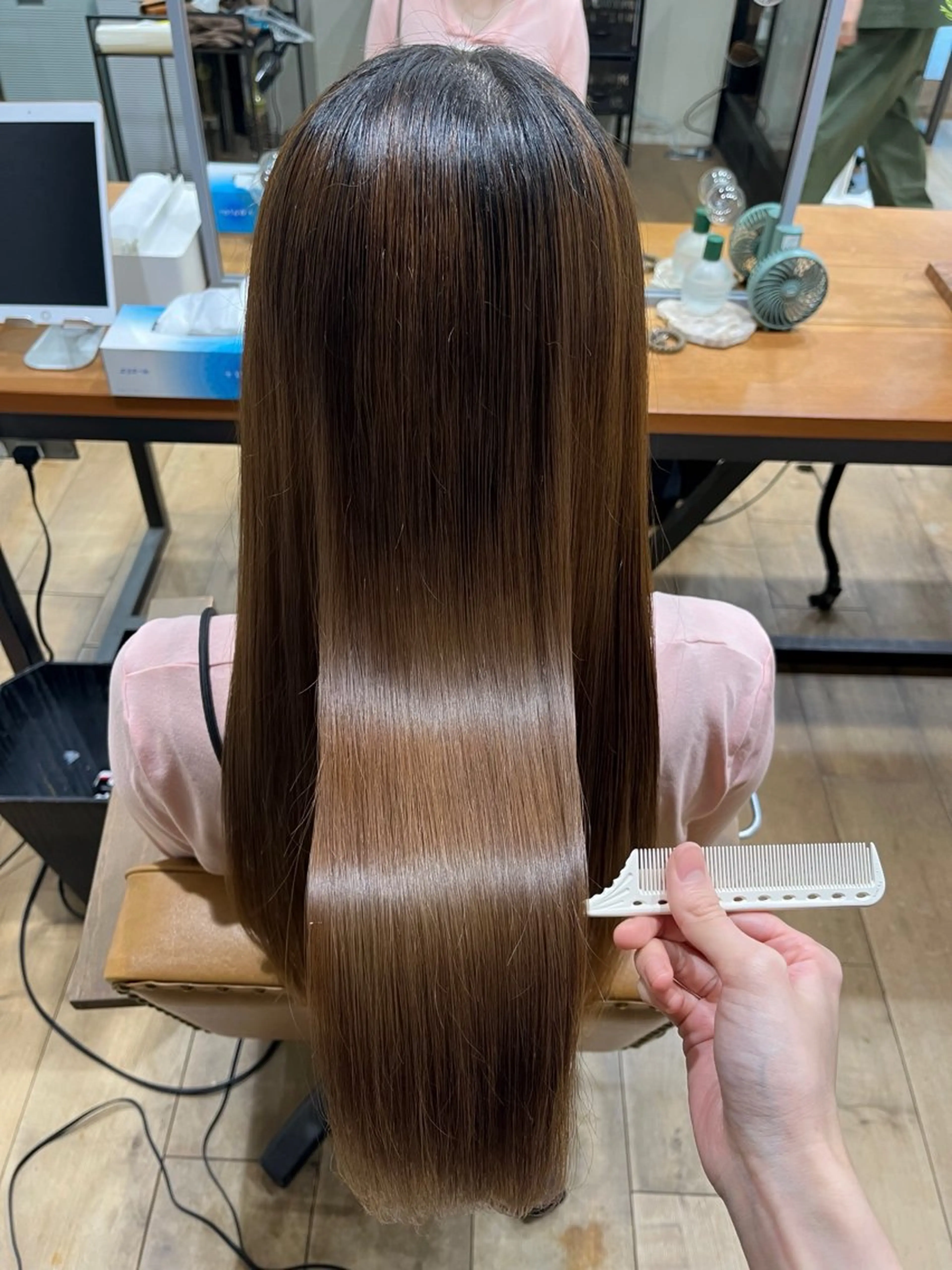 ロング 髪質改善 トリートメント トリートメント 長沢 結菜🎀のヘアスタイル