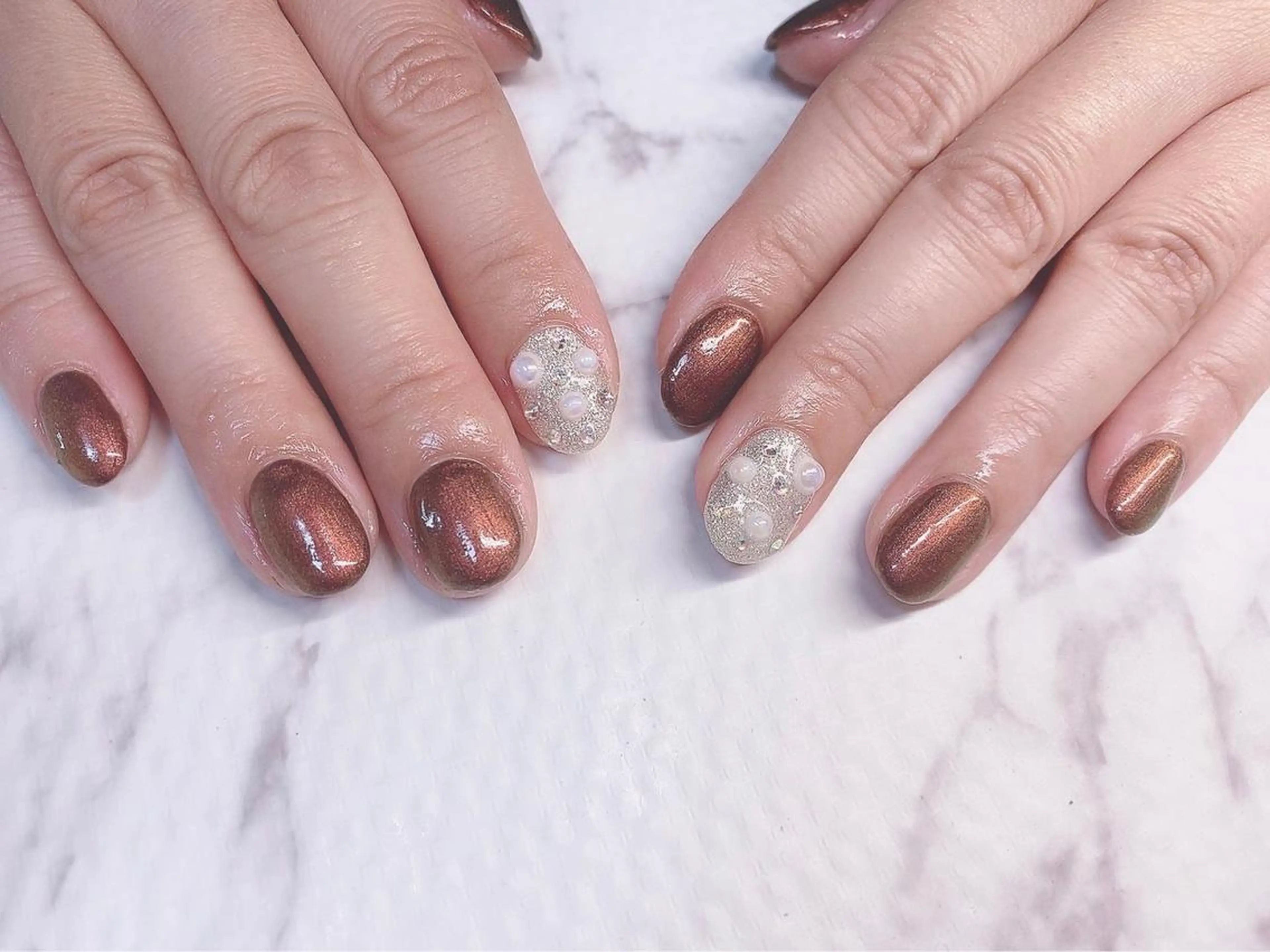 ネイル フットネイル グリーン オフィスネイル ワンカラーネイル 春ネイル Lily Blancheのその他イメージ