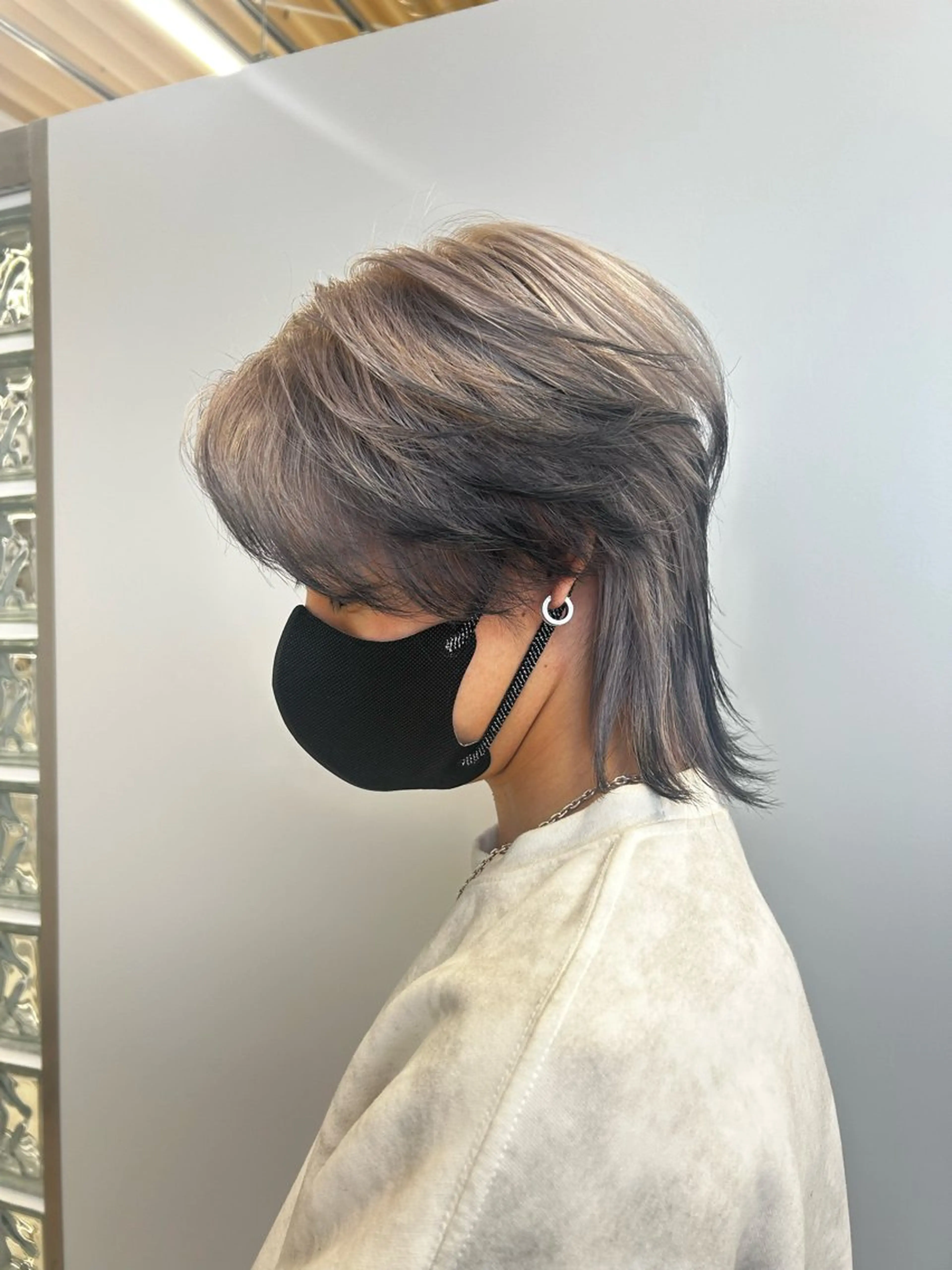 カラー メンズ デザインカラー ヘアカラー 川﨑 晴菜のヘアスタイル