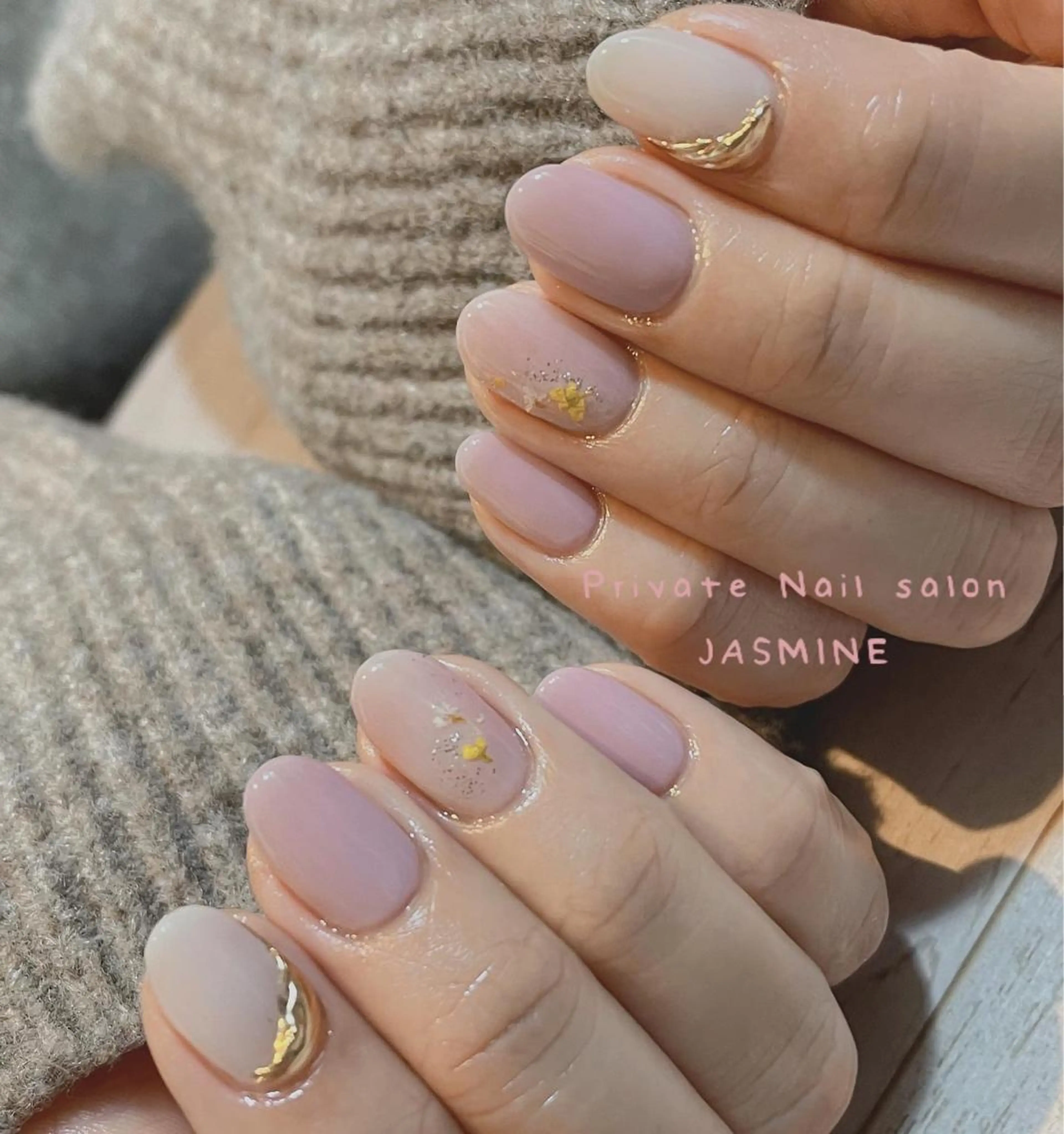 ネイル 春ネイル ハンドネイル Nail salon JASMINEのネイルデザイン