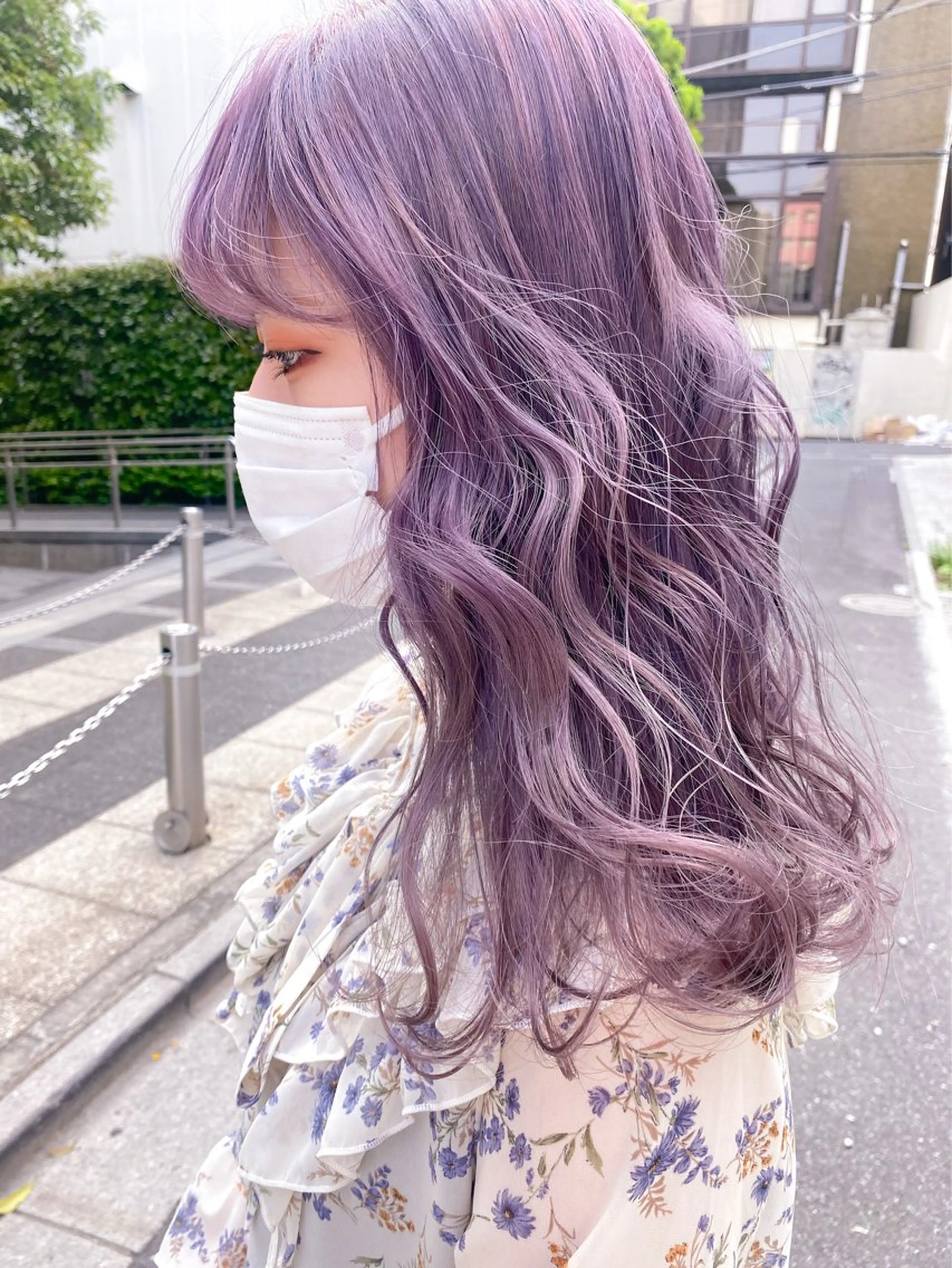 ケアブリーチ(フル)+カラー+カット¥18000の写真