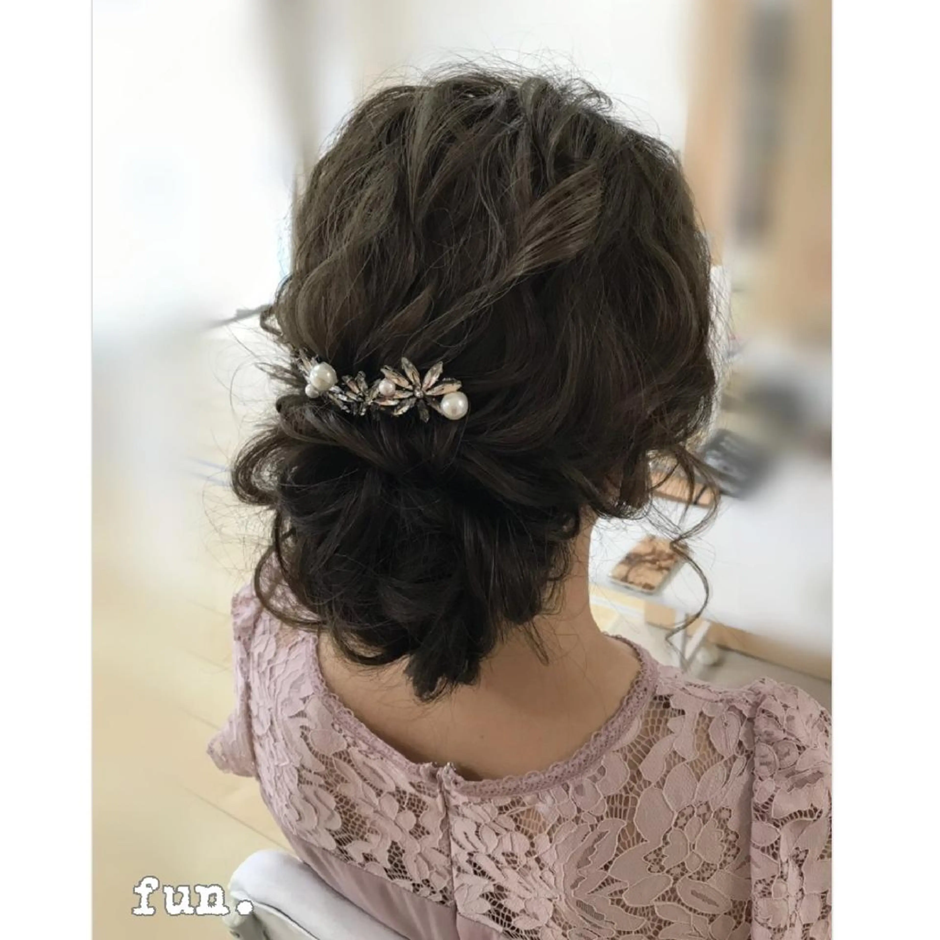 セミロング ヘアアレンジ fun./ヘアセット /エクステ/着付のその他イメージ