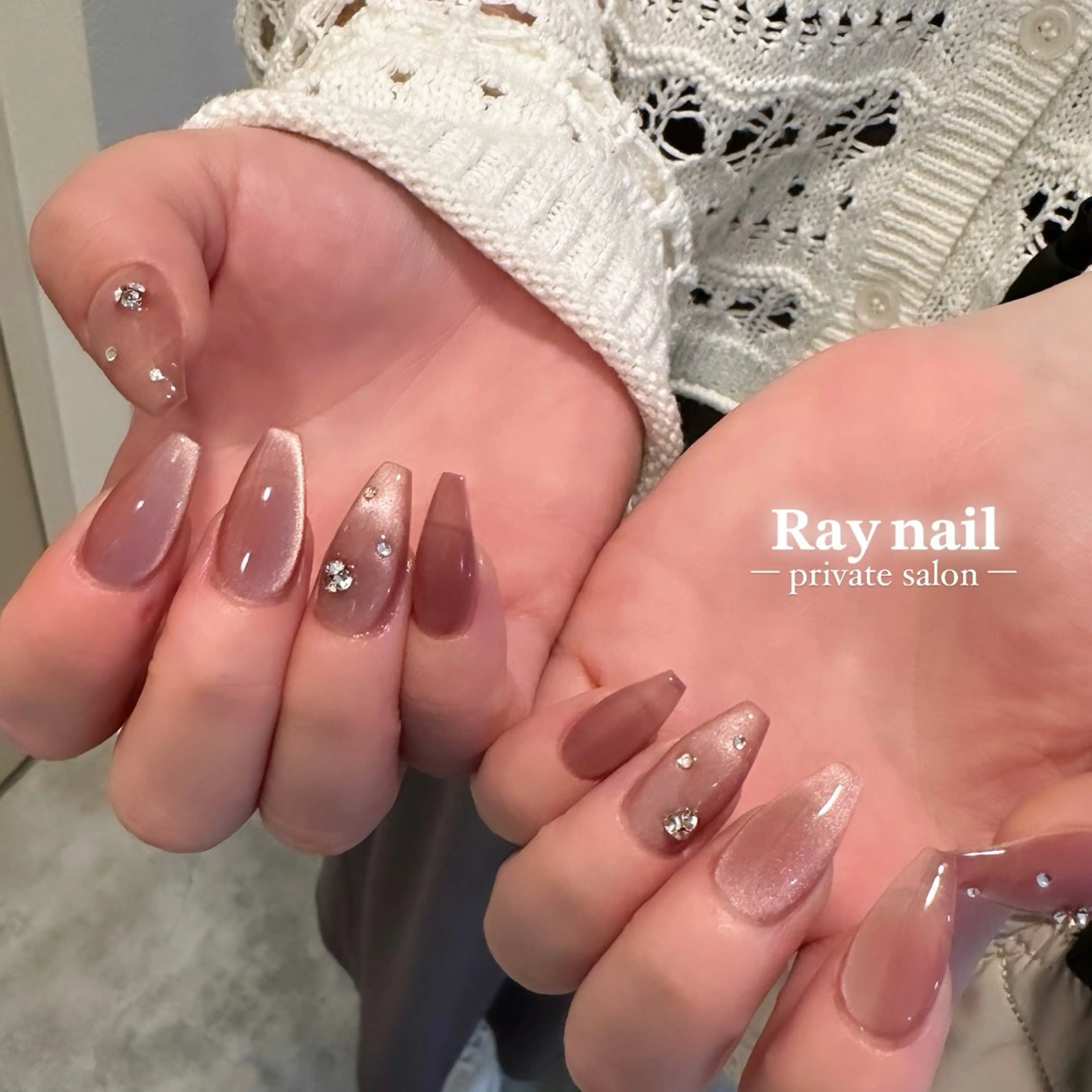 ネイル マグネットネイル 𝐑𝐚𝐲 𝐧𝐚𝐢𝐥所属・𝐑𝐚𝐲 𝐧𝐚𝐢𝐥のネイルデザイン