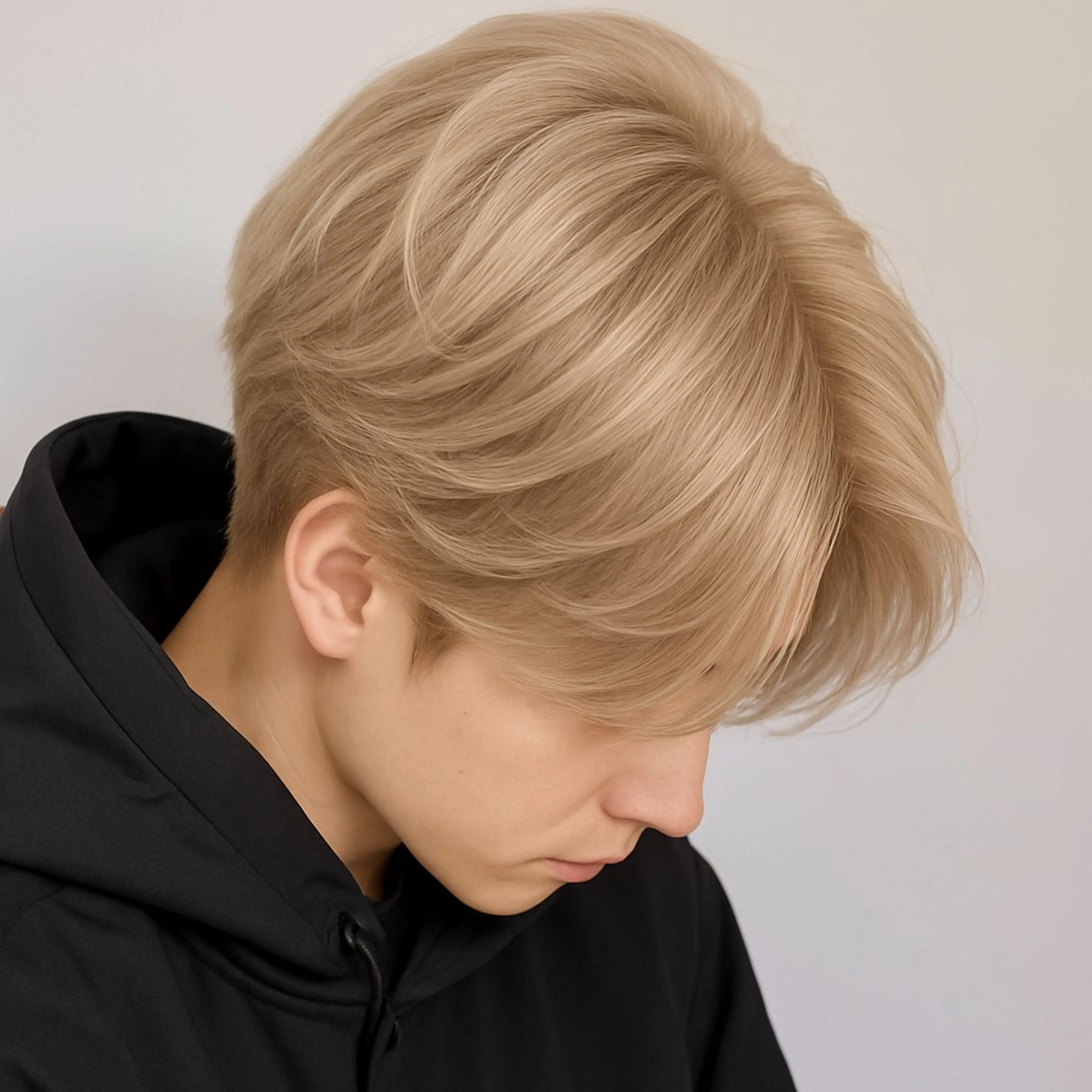 ミディアム カラー パーマ ヘアアレンジ メンズ ヘアカラー トリートメント ヘアセット メンズバレイヤージュ 🌫デザインカラーのヘアスタイル