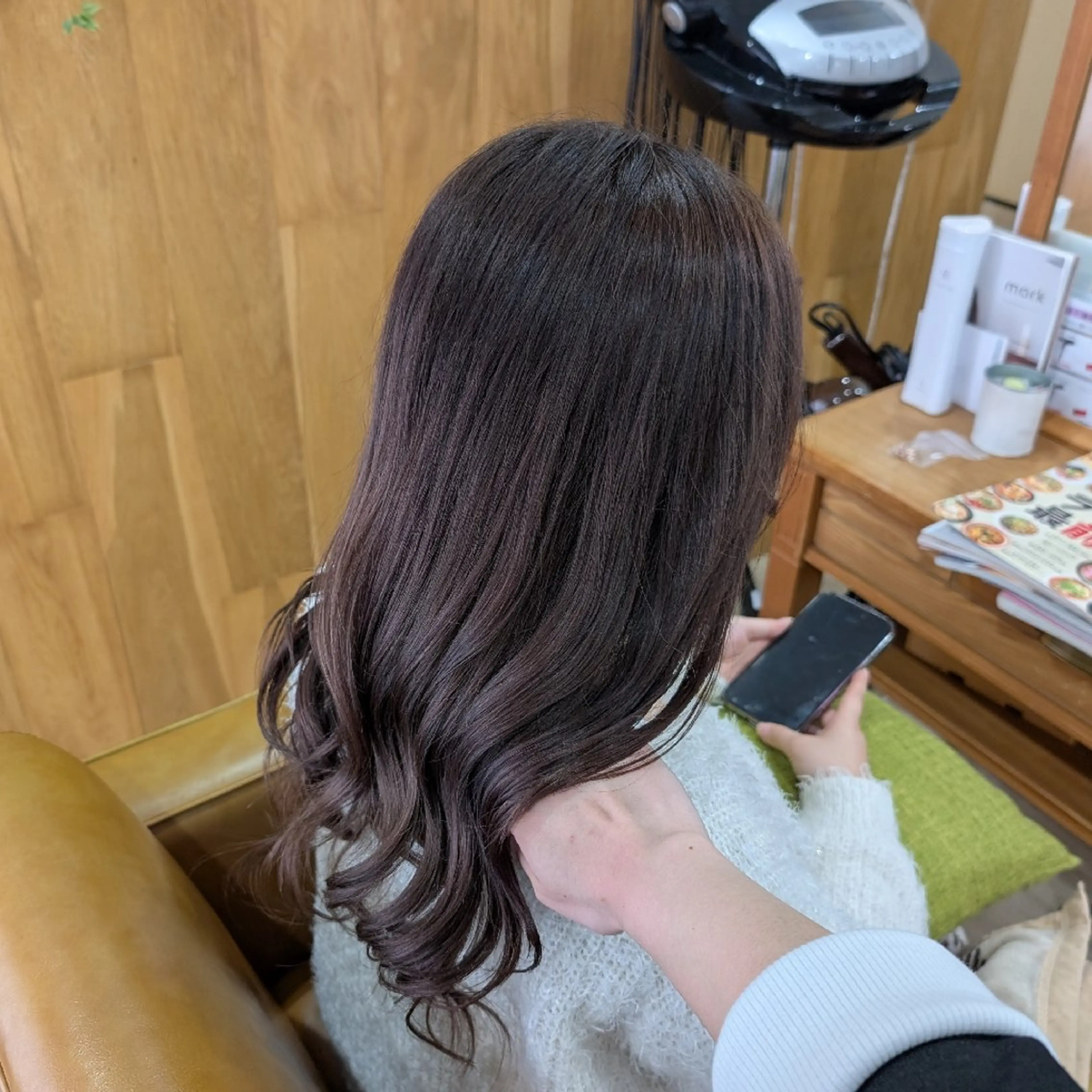ロング カラー ブリーチ ブラウンカラー 透明感カラー カット ヘアカラー ﾒｱﾘｰﾊﾞｲﾒﾘｰ /花音のヘアスタイル