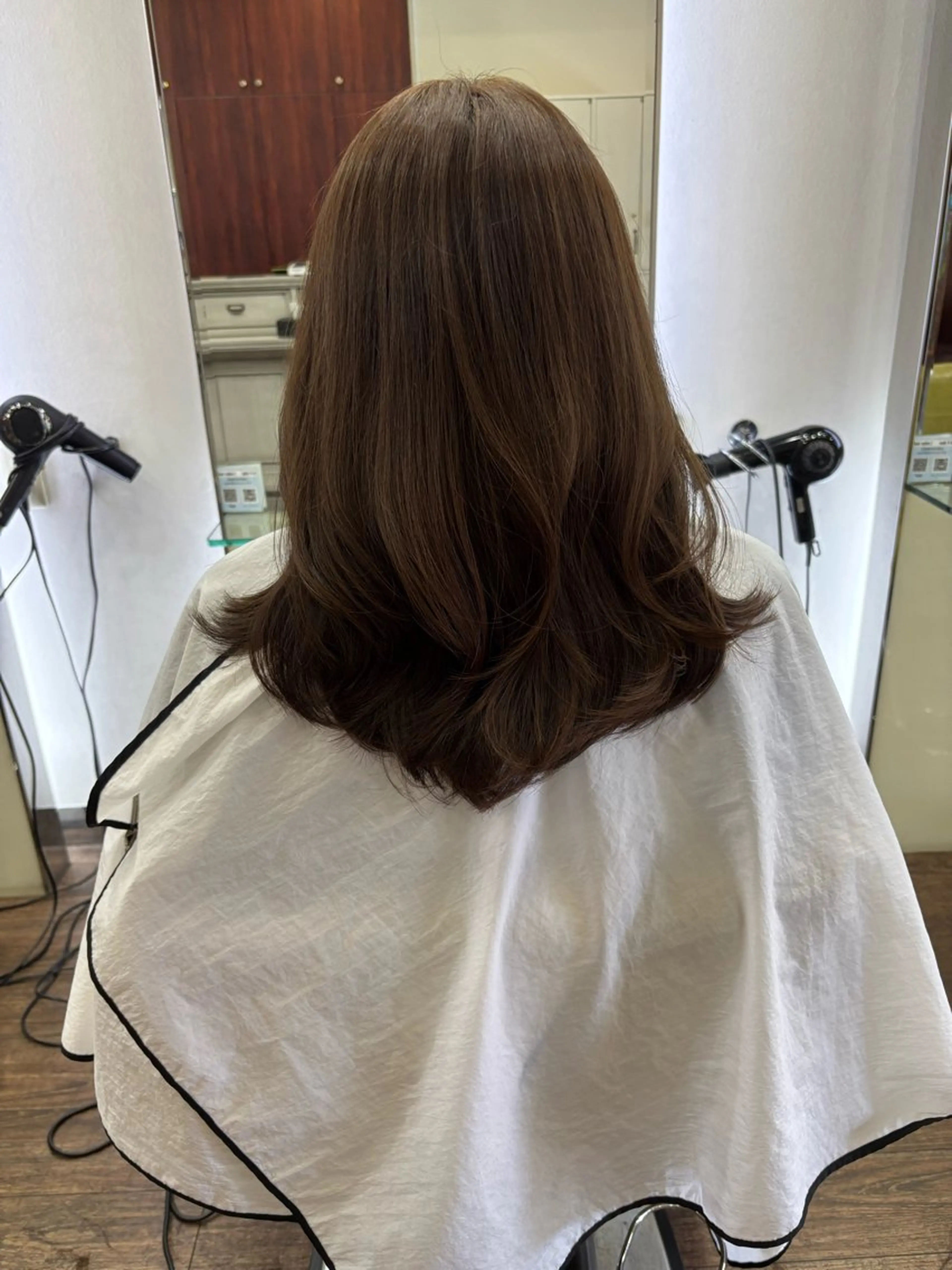 韓国人風カット✂️🇰🇷＋艶カラーの写真