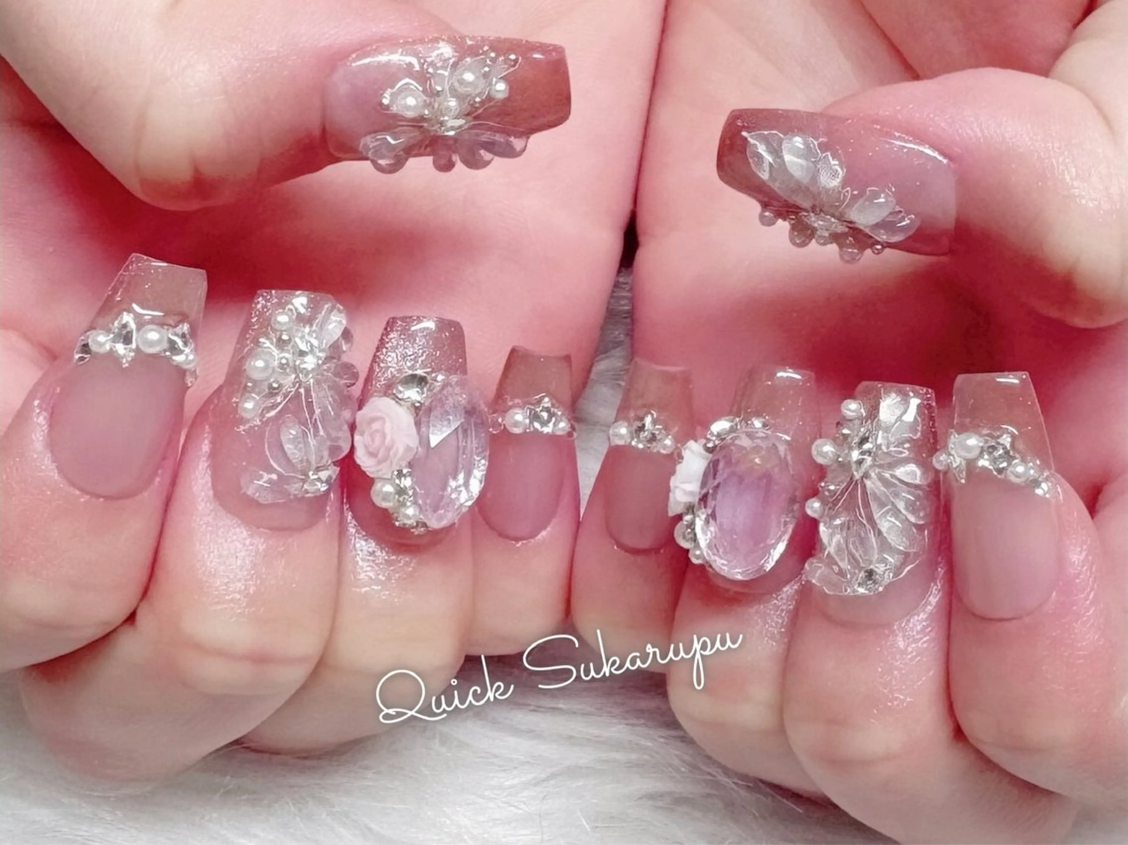 ネイル ハンドネイル Quick Sukarupu新宿のネイルデザイン