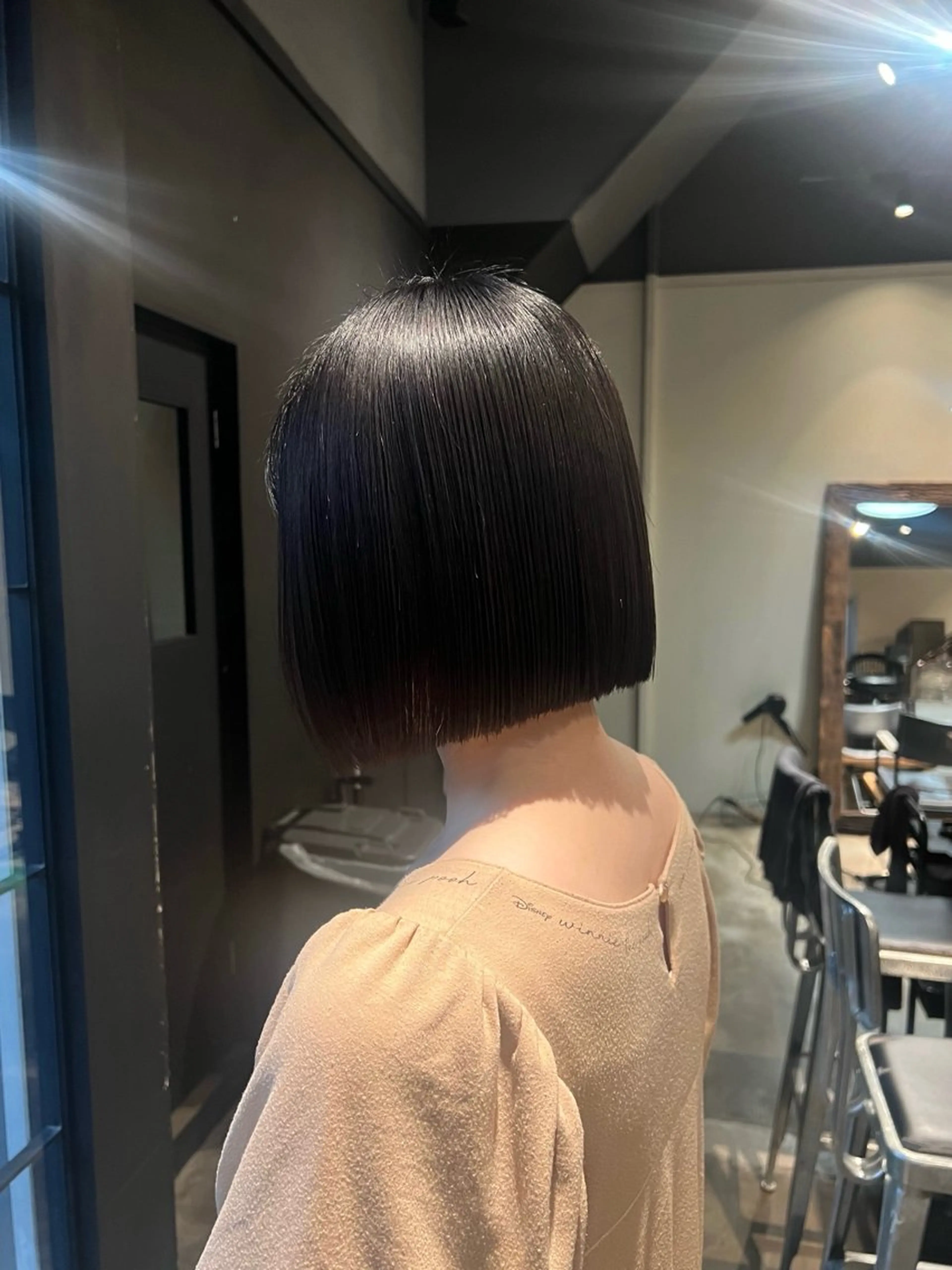 カラー 縮毛矯正 the hinc所属・miyu /大阪 /レイヤーカットのヘアスタイル