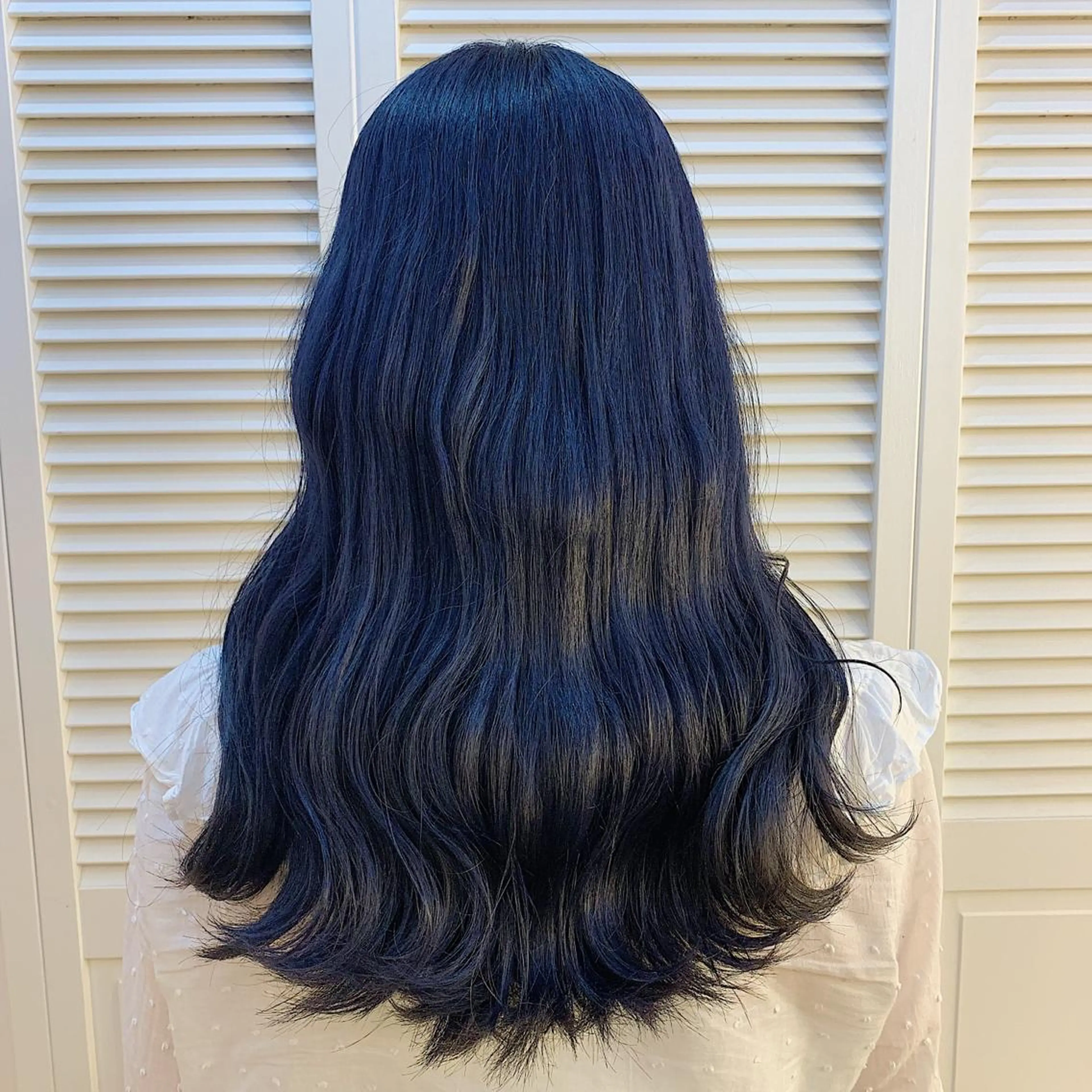 ロング カラー ネイビーカラー GO TODAY SHAiRE SALON 町田店所属・🫧大森 知夏🫧のヘアスタイル