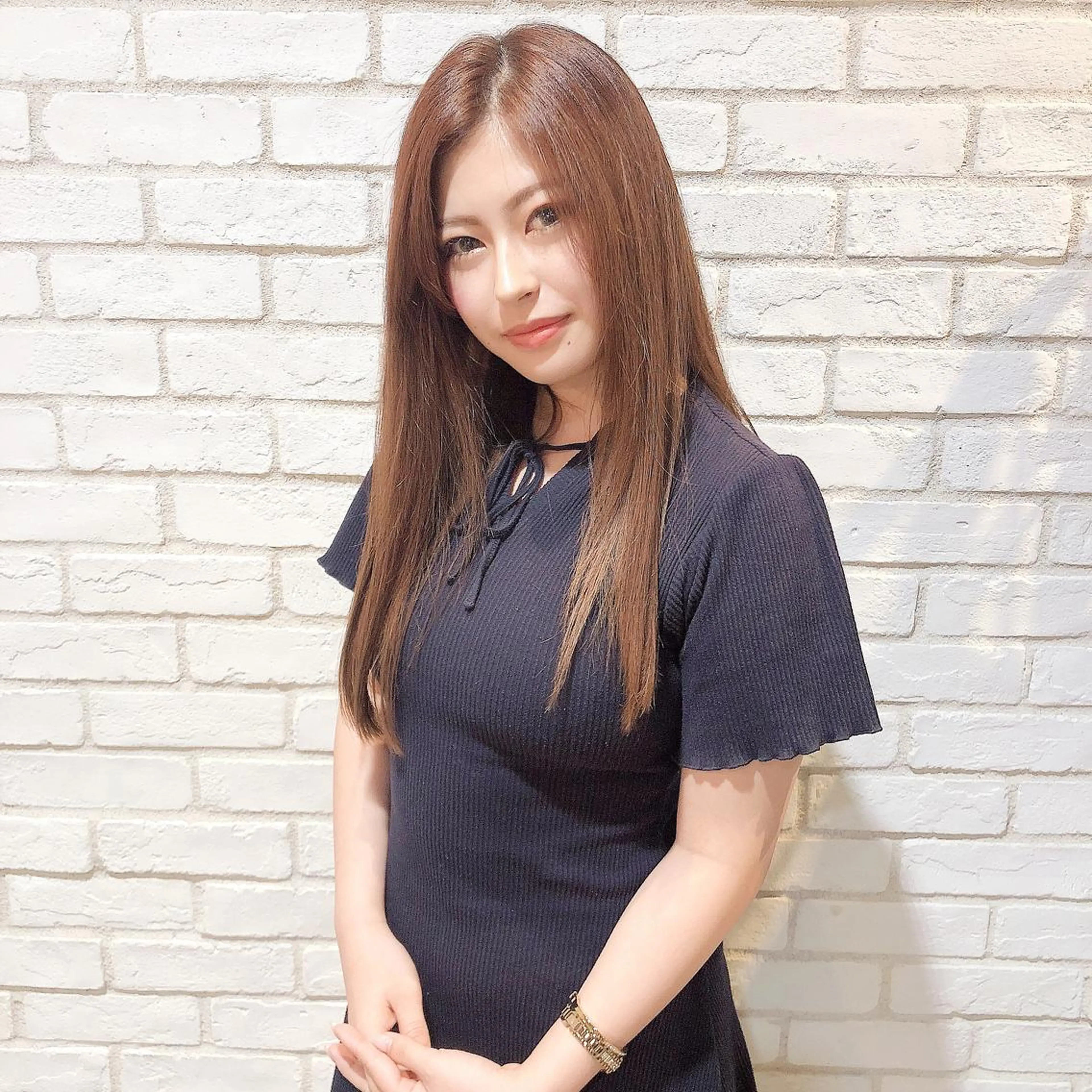 ロング ヘアアレンジ 圧倒的透明感カラー nana🦕のヘアスタイル