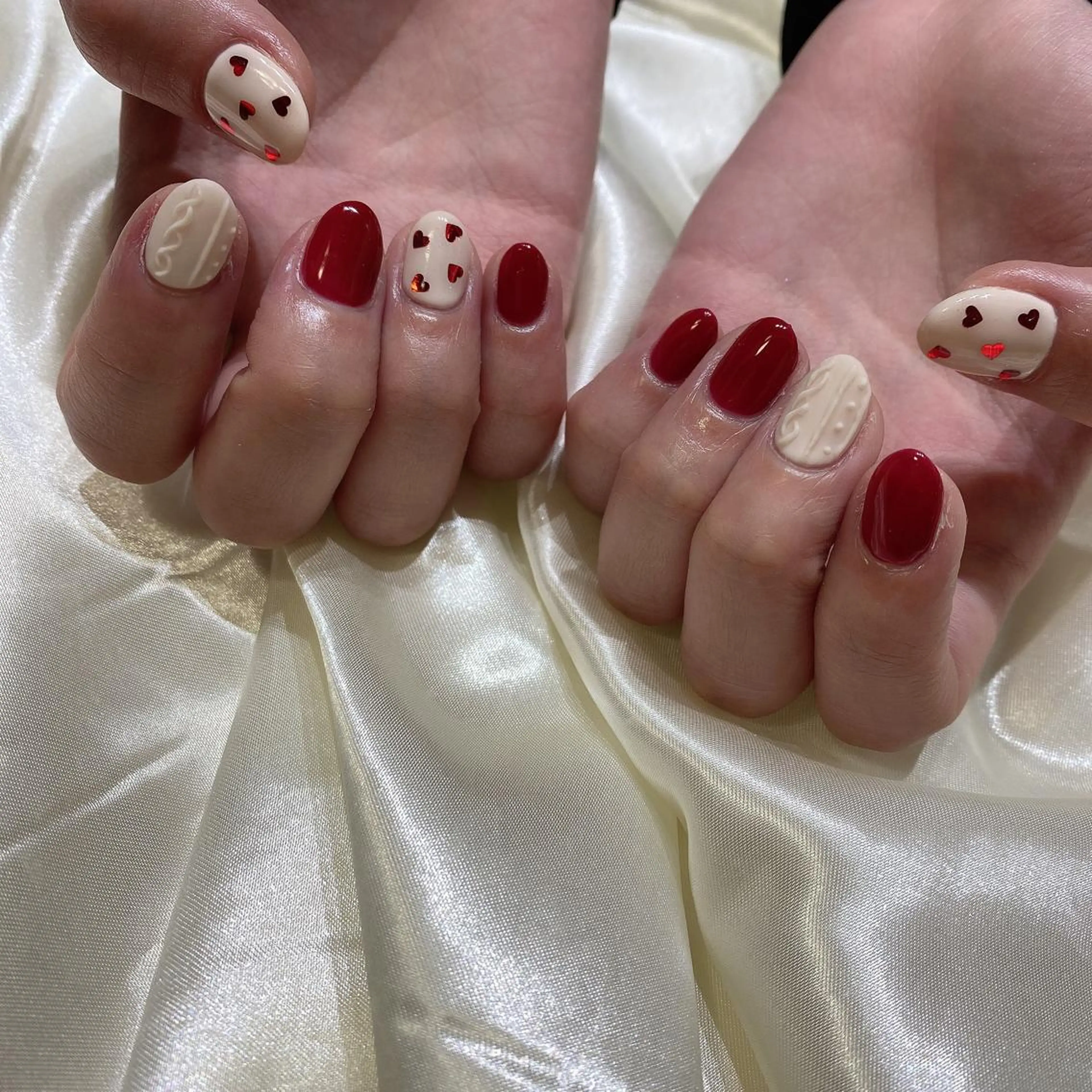 ネイル ハンドネイル 西岡 杏のネイルデザイン