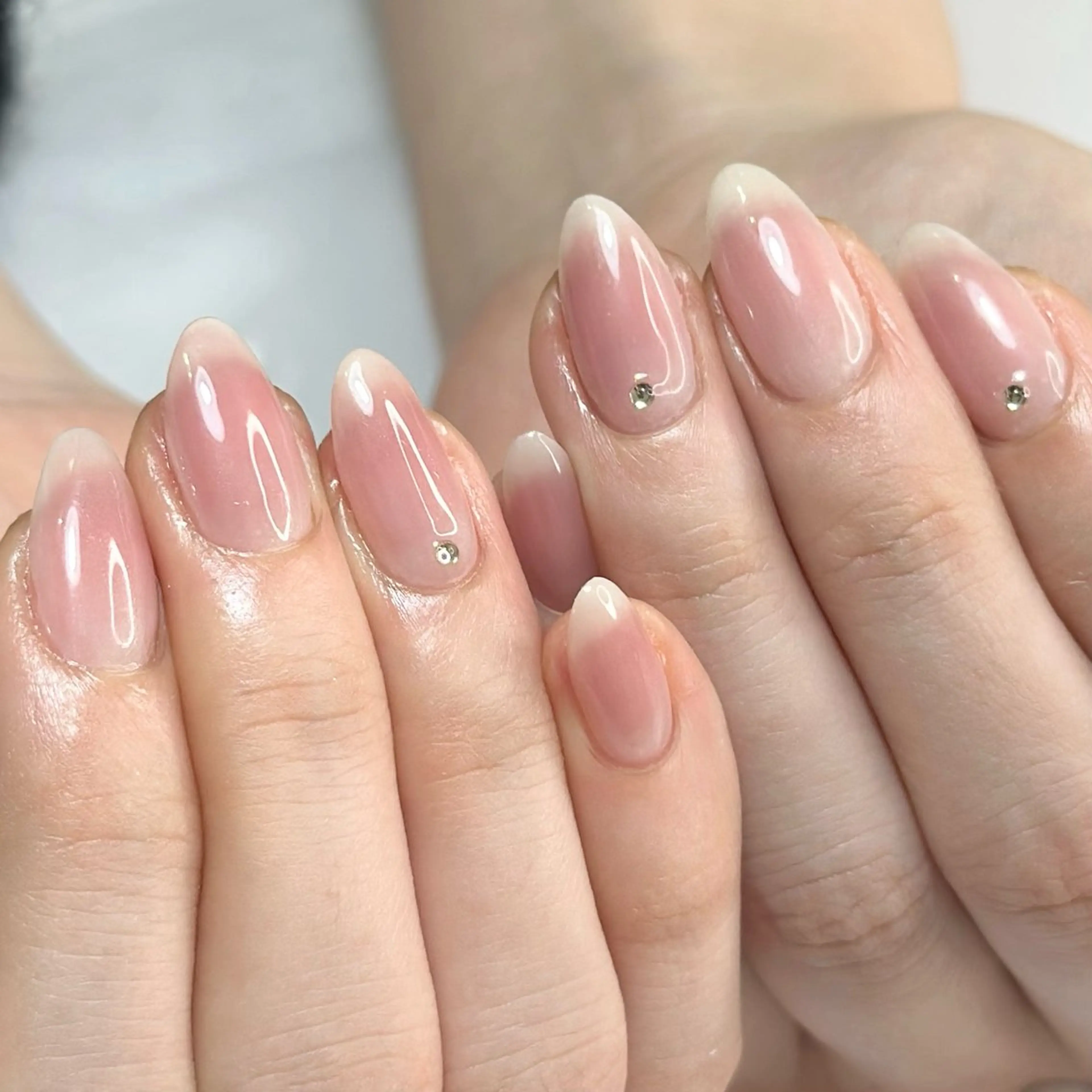 ネイル ストーンネイル ハンドネイル HAIR&MAKE POSH 日暮里のネイルデザイン