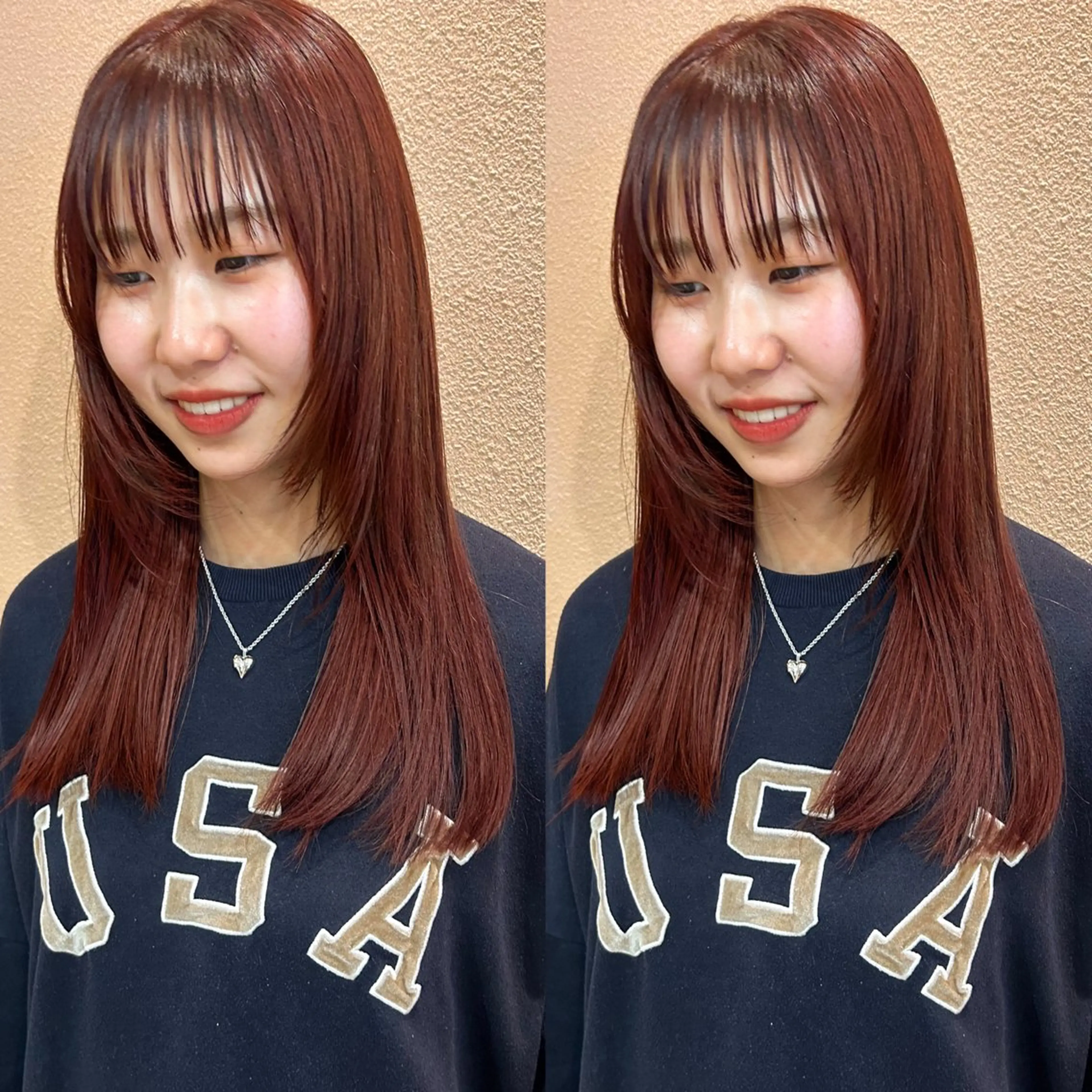 カラー ヘアカラー このか/似合わせ/ 透明感/ダブルカラーのヘアスタイル