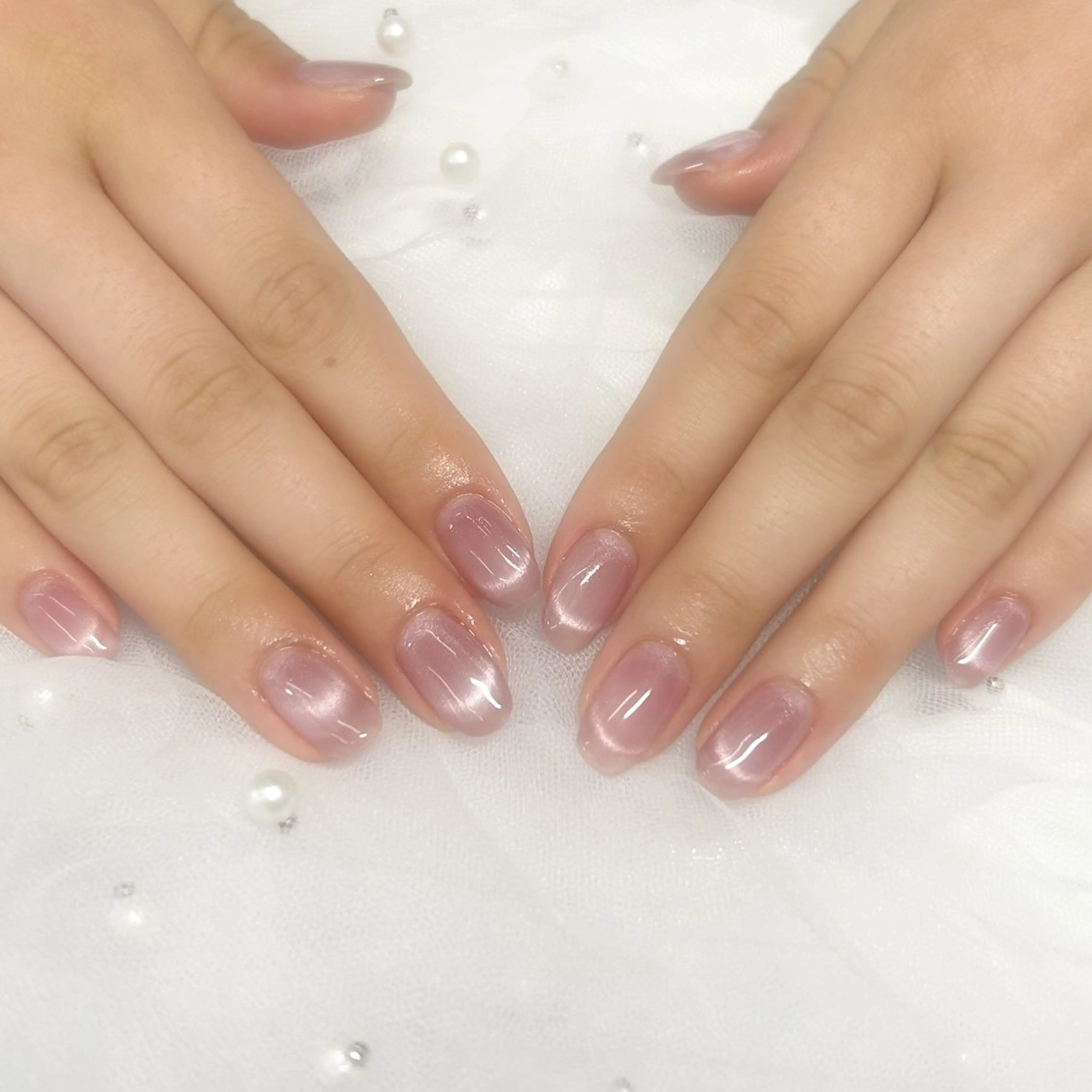 ネイル フレンチネイル hinata池袋 🎀WOLTOKYOのネイルデザイン