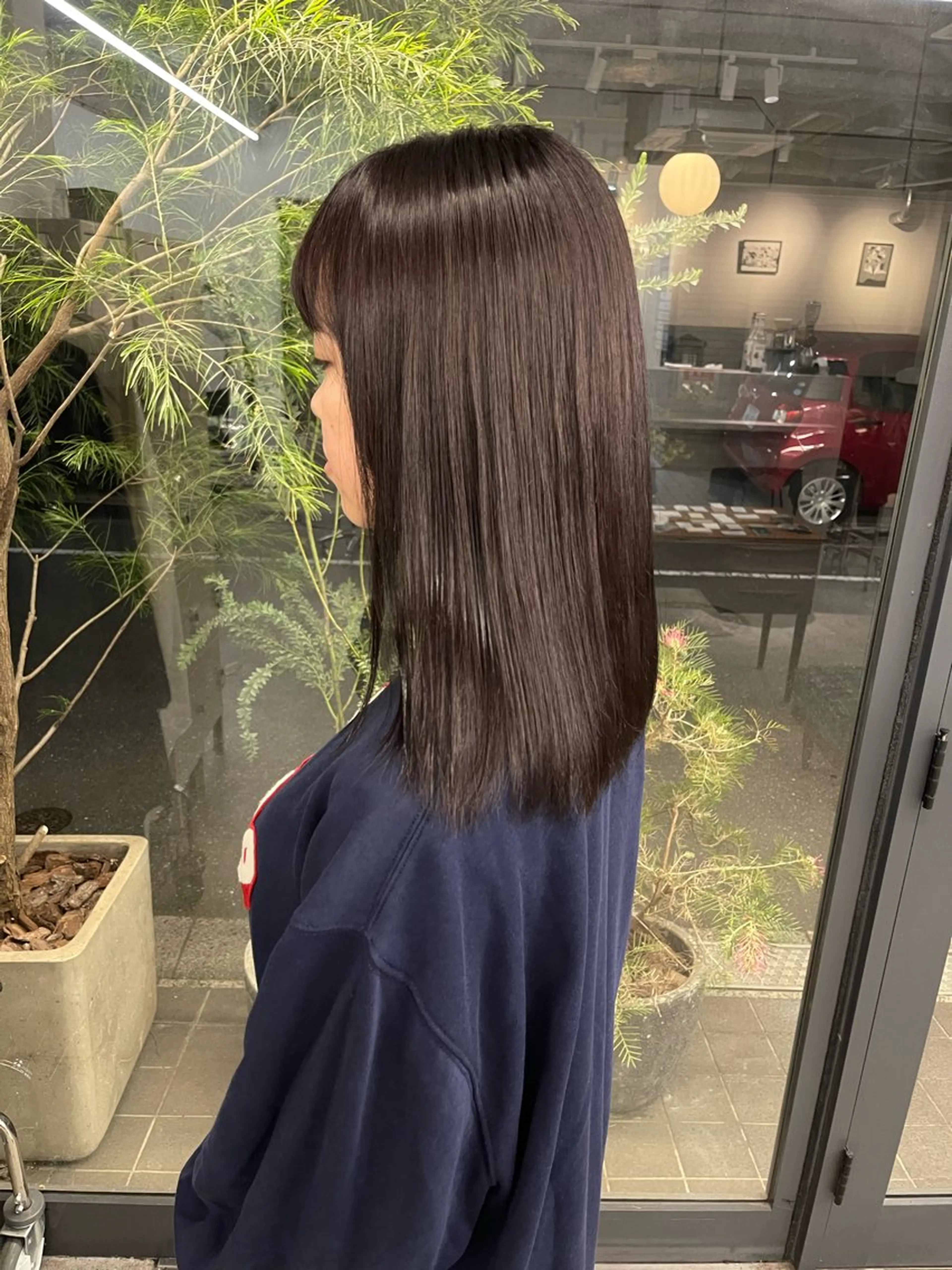 セミロング イージードリル募集 🔥平口はのんのヘアスタイル