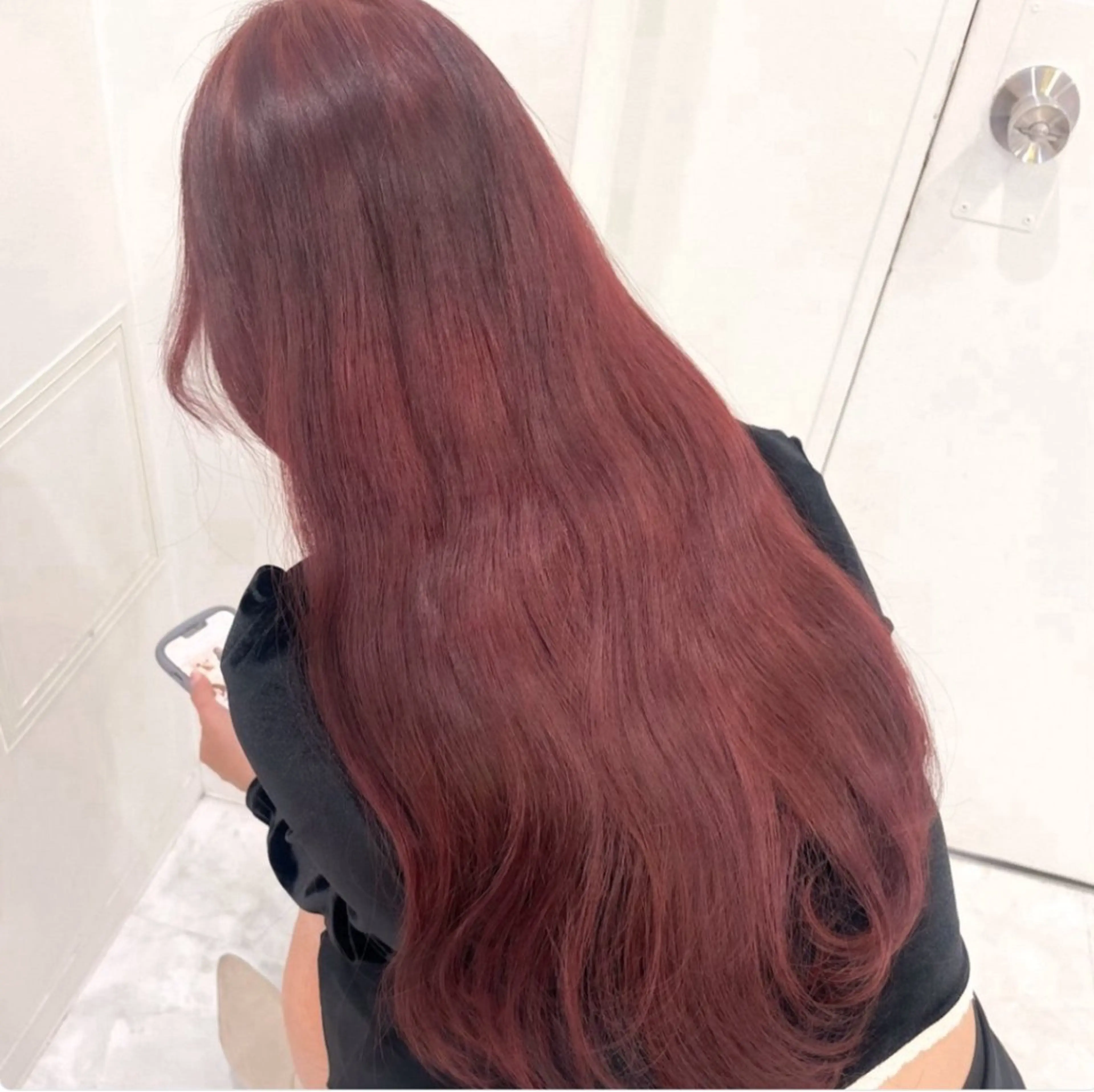 ロング カラー ヘアカラー トリートメント ヘッドスパ ヘアセット 🫧うる艶トレンド 🫧透明感カラーのヘアスタイル