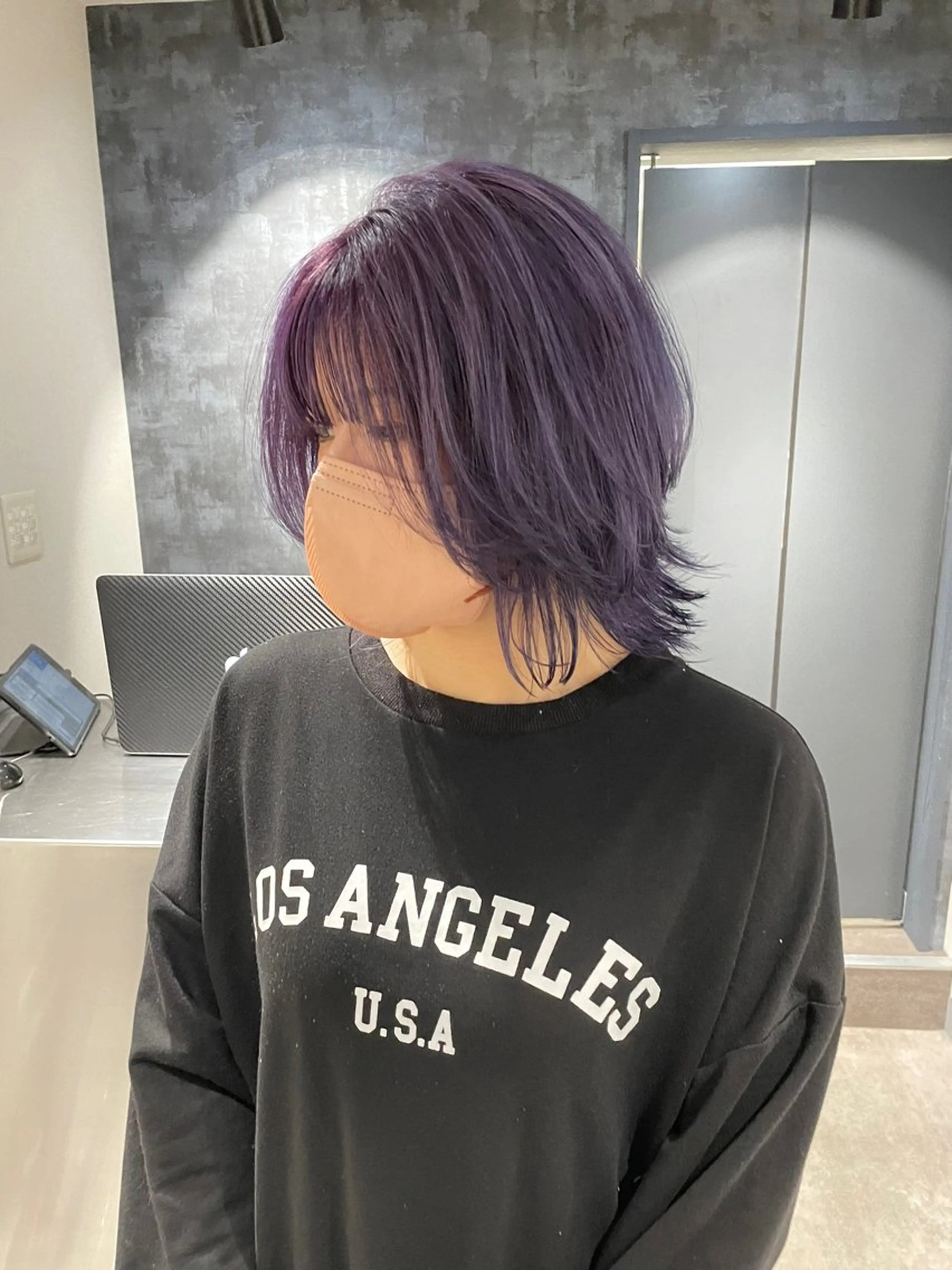 ミディアム カラー 🌟ブリーチ/ボブ/ レイヤー渋谷☀️のヘアスタイル