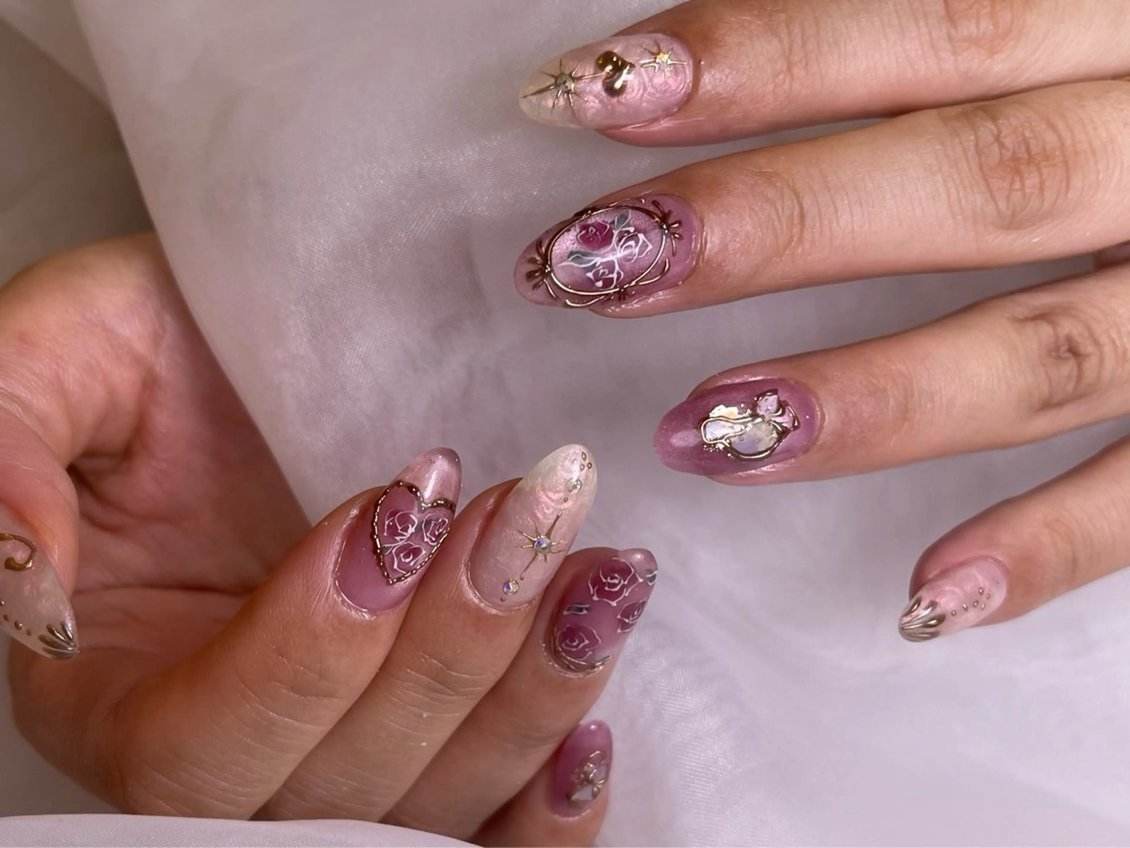 ミディアム nail salon Axia所属・nail salon Axiaのネイルデザイン