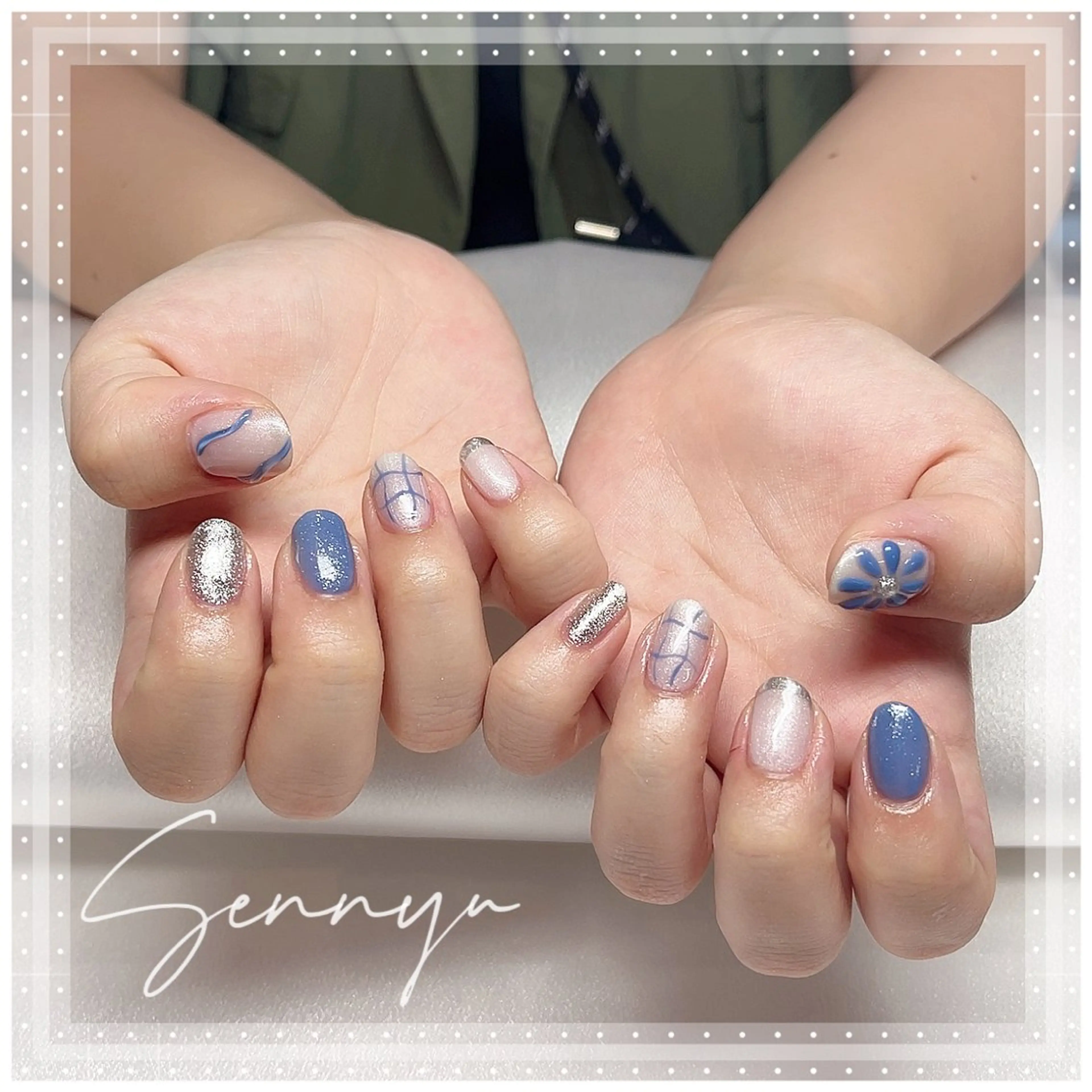 ネイル 持ち込み モンナ CCのネイルデザイン