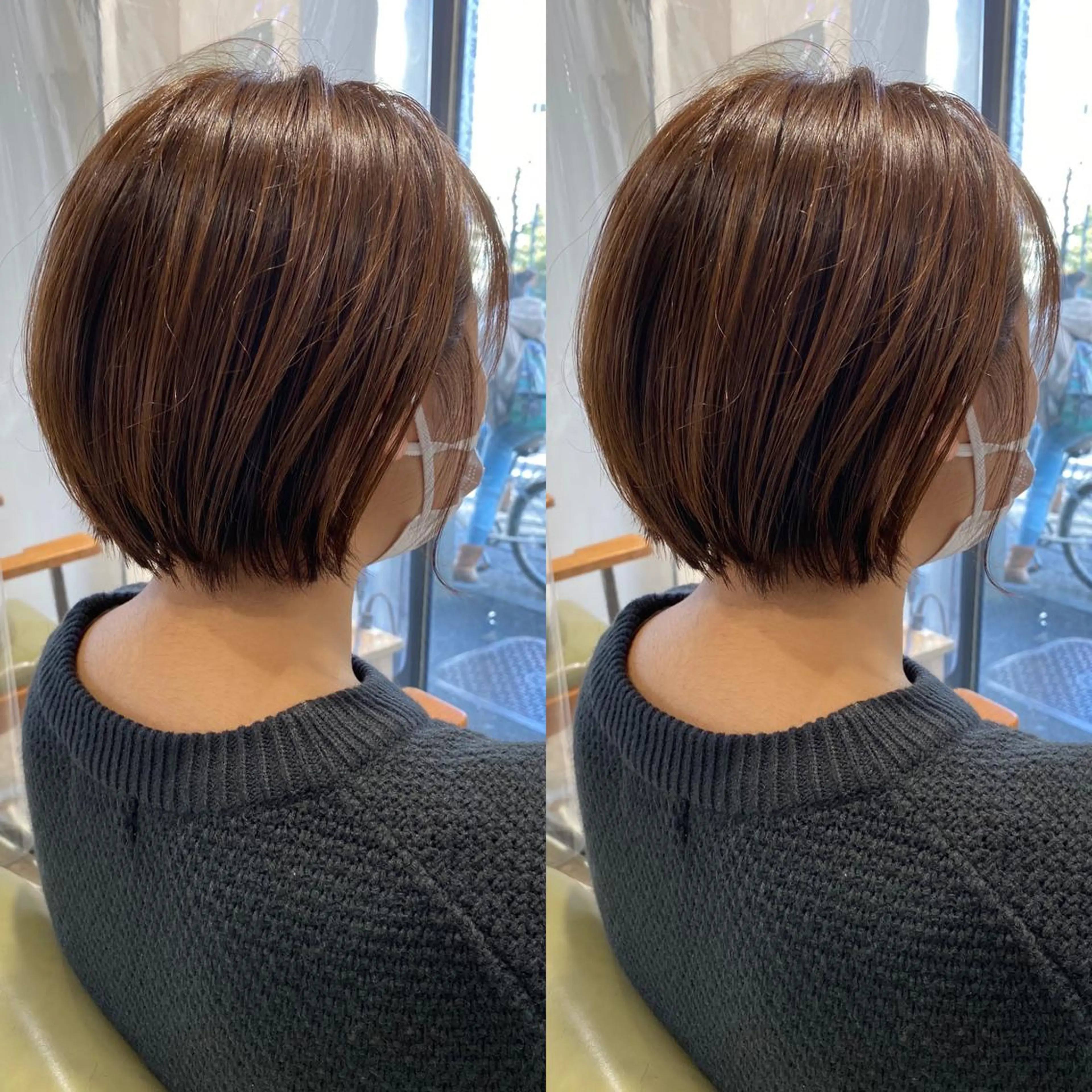 ショート ✨圧倒的満足度◎ 小顔美人ショート✨佃のヘアスタイル