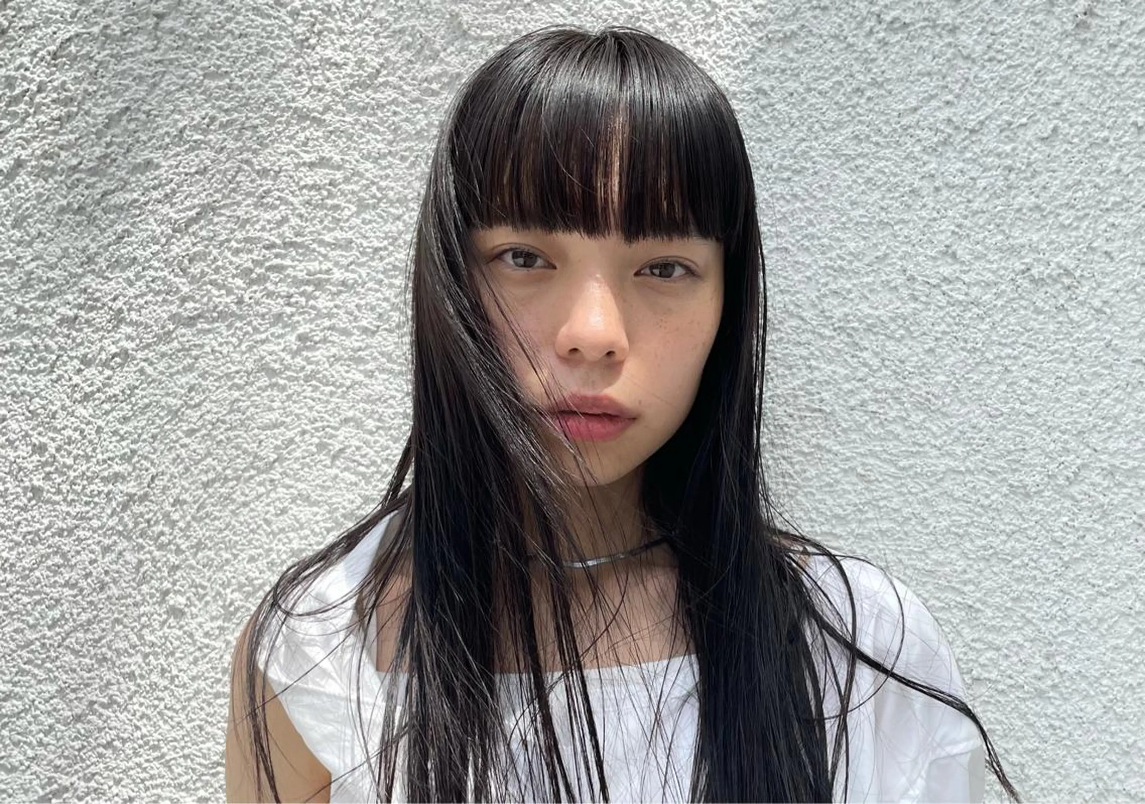 ロング カット ヘアカラー トリートメント 斎藤祐樹 /レイヤー/パーマのヘアスタイル