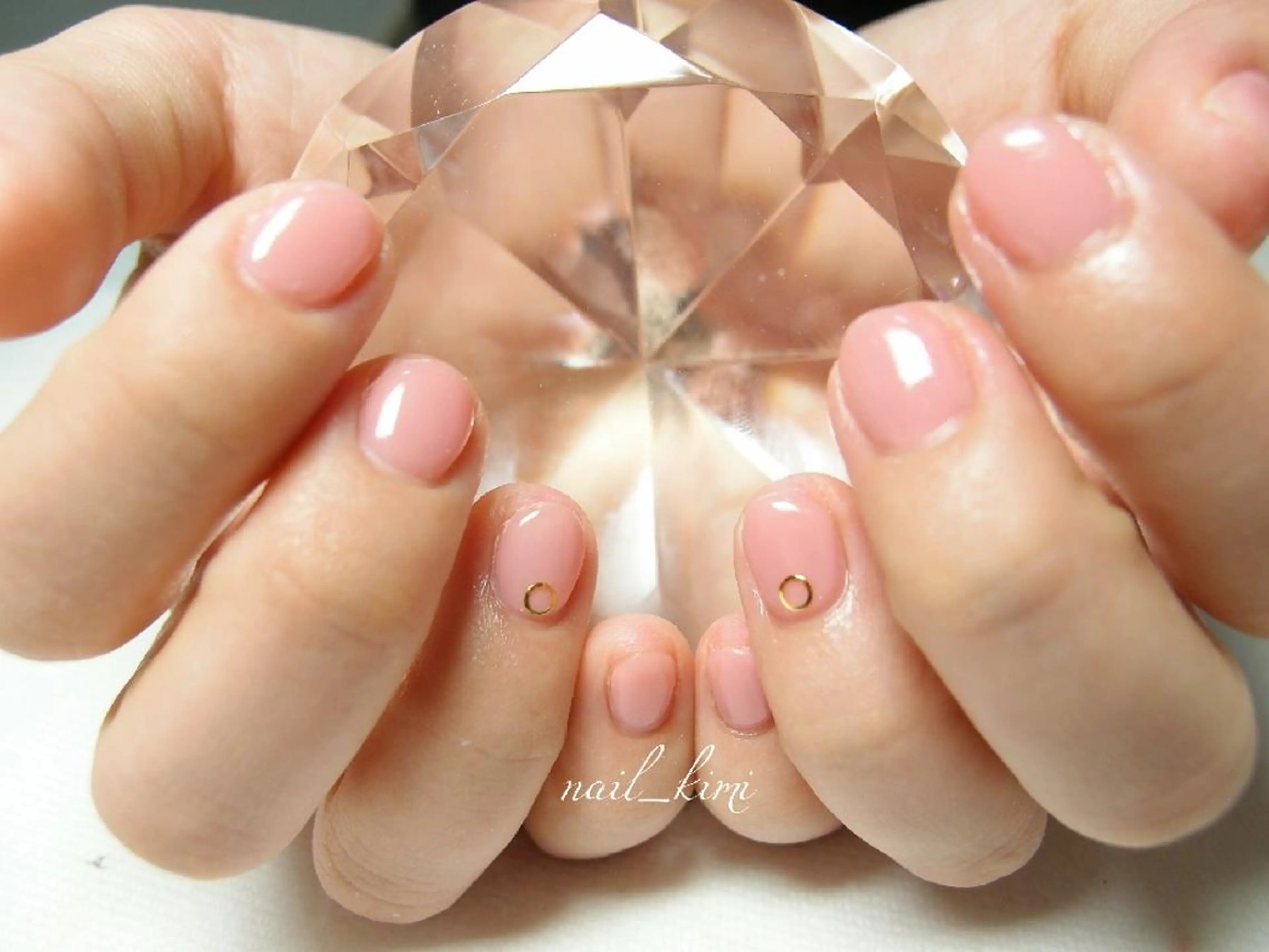 メンズ ネイル ワンカラーネイル ConneQt所属・ETHOSENSE. kimikaのネイルデザイン