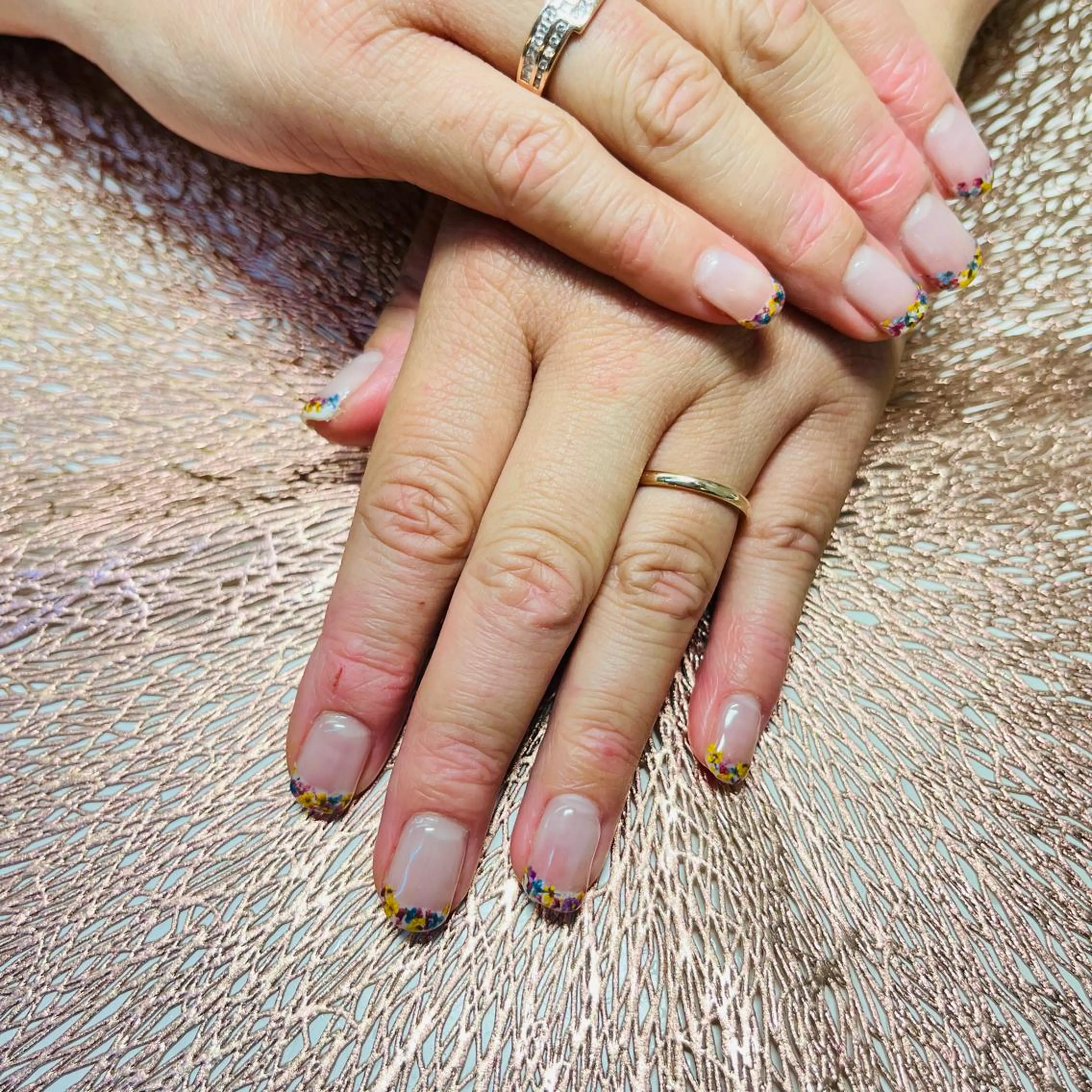 ネイル フレンチネイル Briwa✨nail 💅enoi ❤︎のネイルデザイン