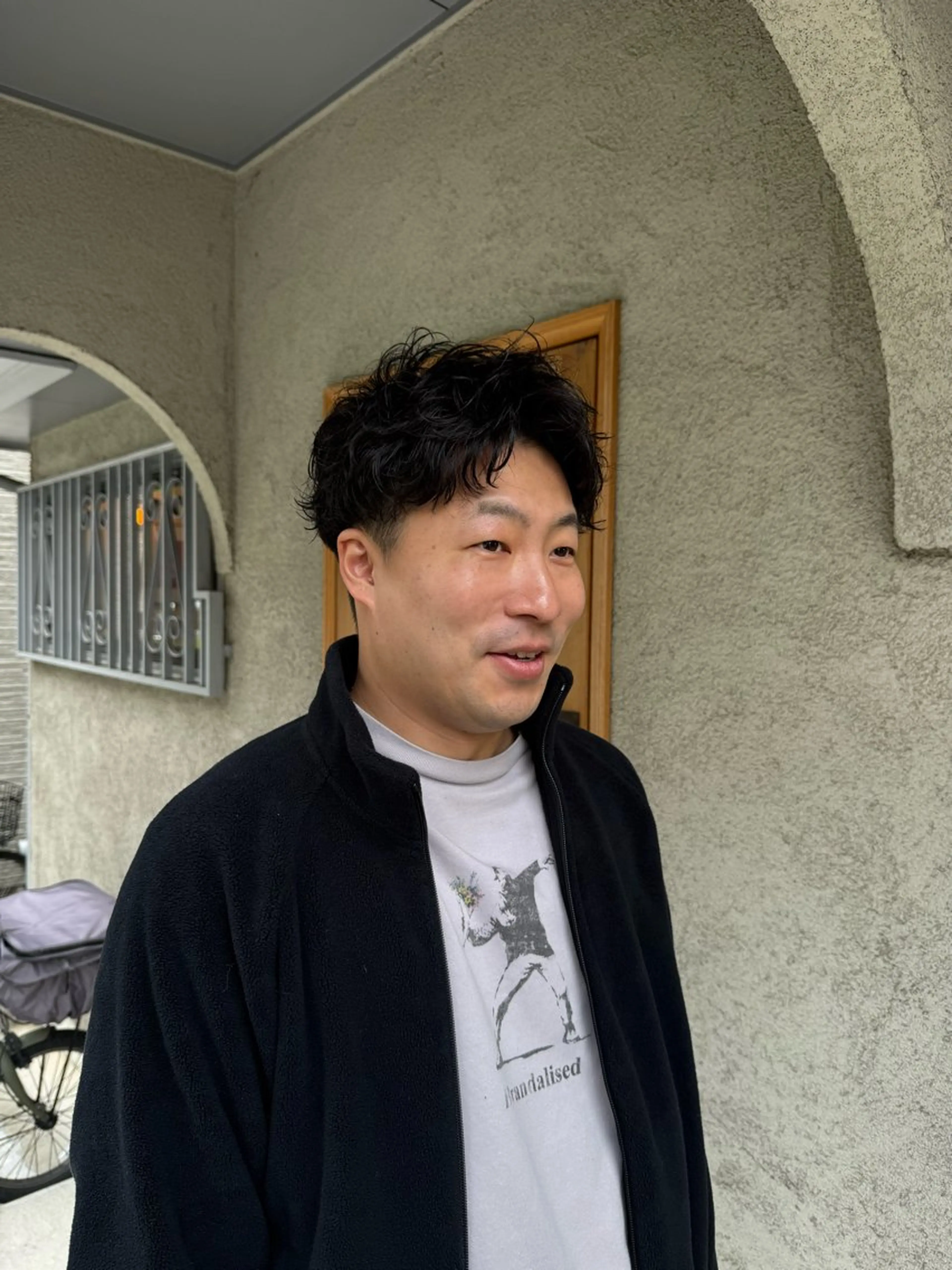 パーマ メンズ メンズパーマ スパイラルパーマ カット パーマ 美容室soi所属・メンズ特化/石田 凱土のヘアスタイル