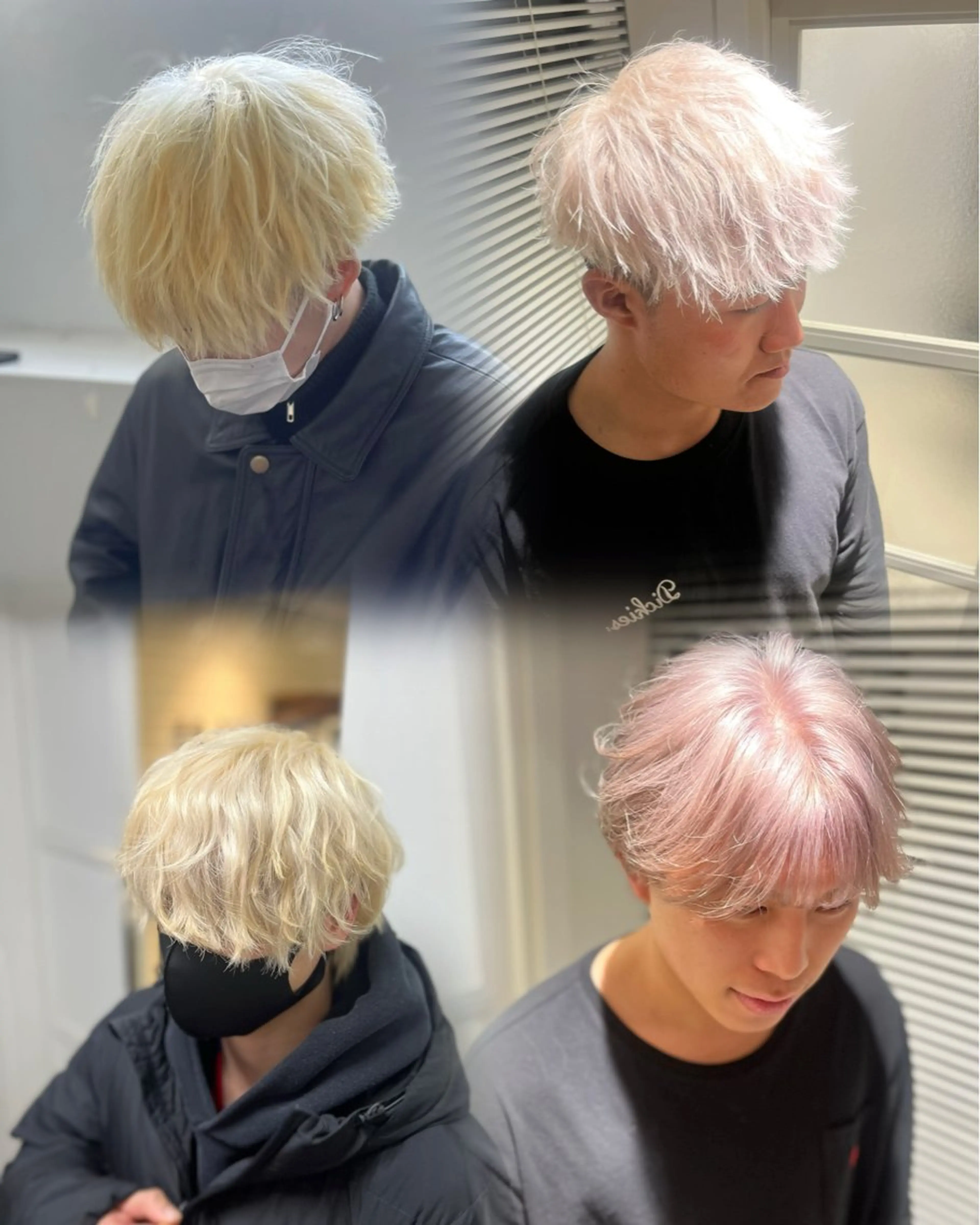 カラー メンズ メンズブリーチ ブリーチ 透明感カラー ダブルカラー 髪質改善 カット ヘアカラー トリートメント ヘッドスパ Go   Today シェアサロン　横浜店所属・【ただの天才 🎨】のヘアスタイル