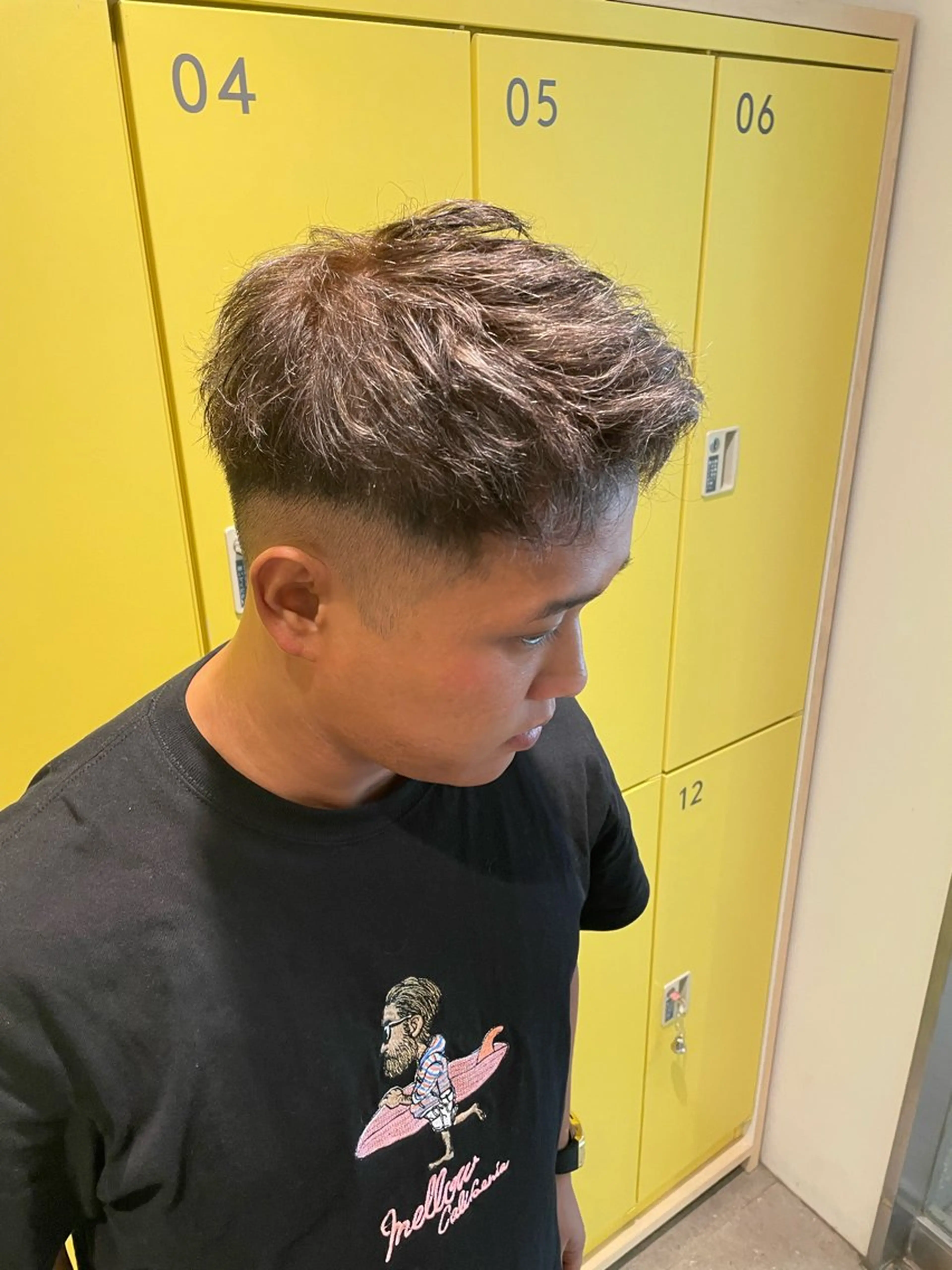 メンズ フェードカット スキンフェード カット Le'a所属・渋谷/フェード/ 國分 翔のヘアスタイル