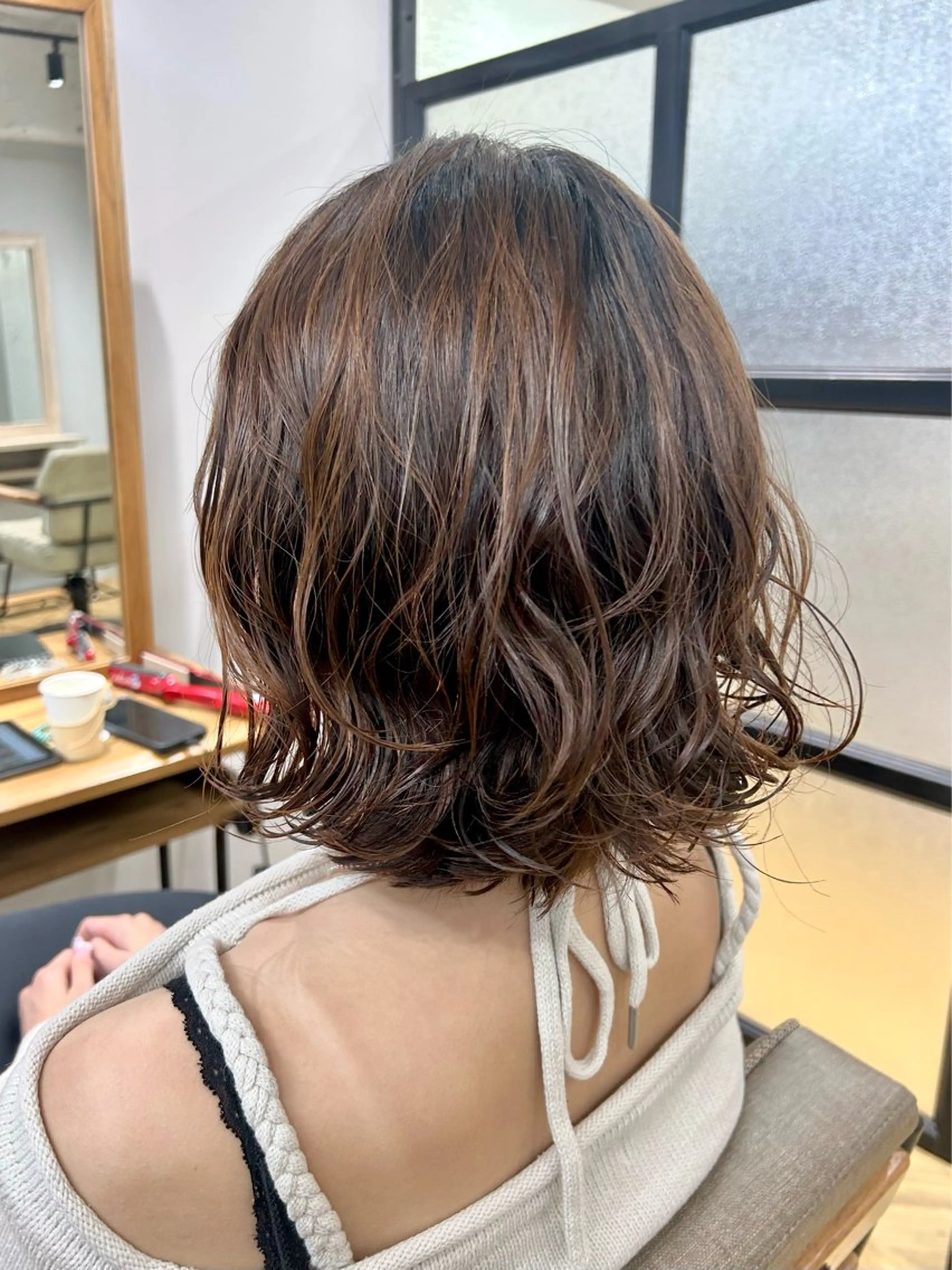 パーマ ボブ 🪄✨艶髪✨🪄 いわさきのヘアスタイル