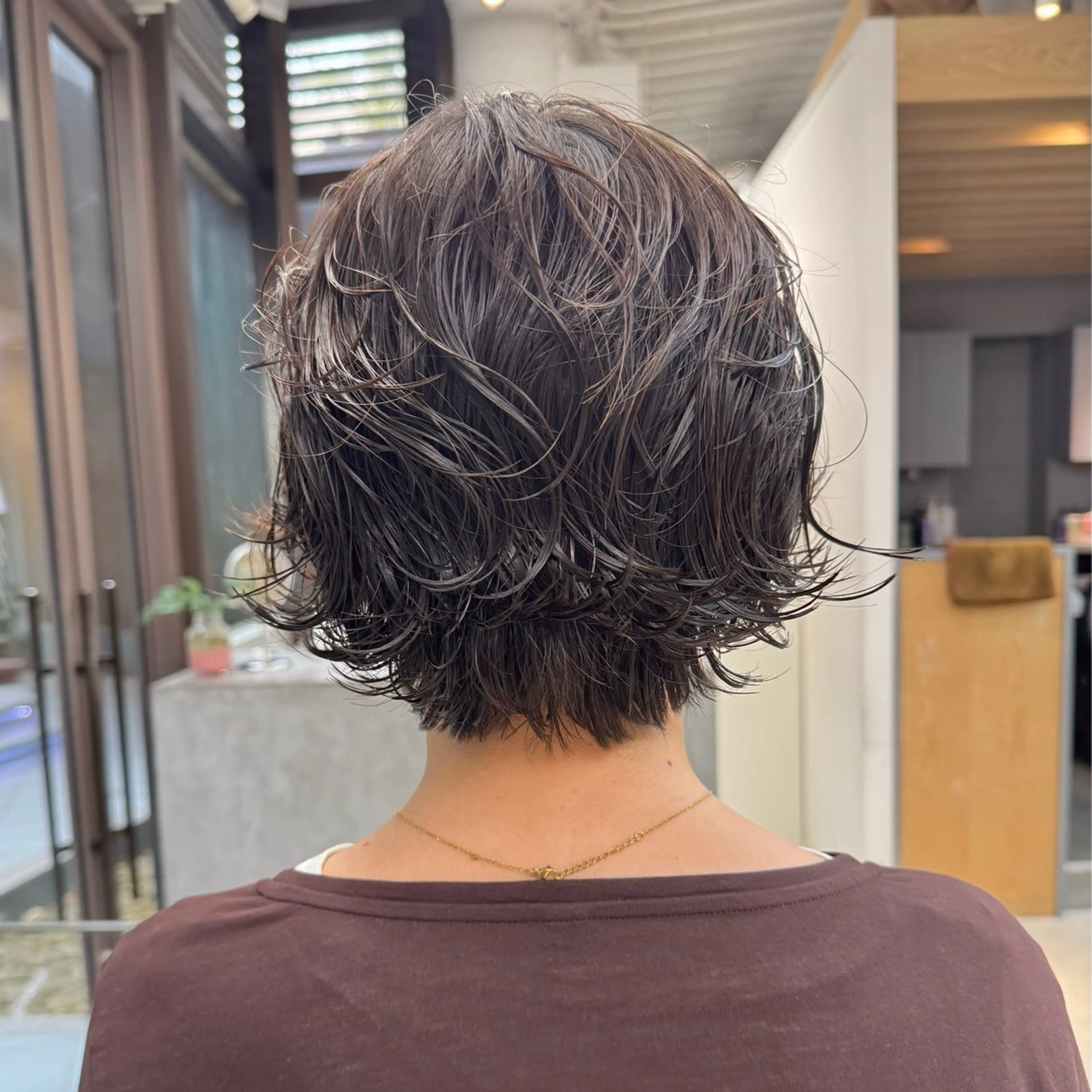 ショート パーマ ショートヘア mee.表参道所属・ボブ/ショート /パーマ/shinのヘアスタイル