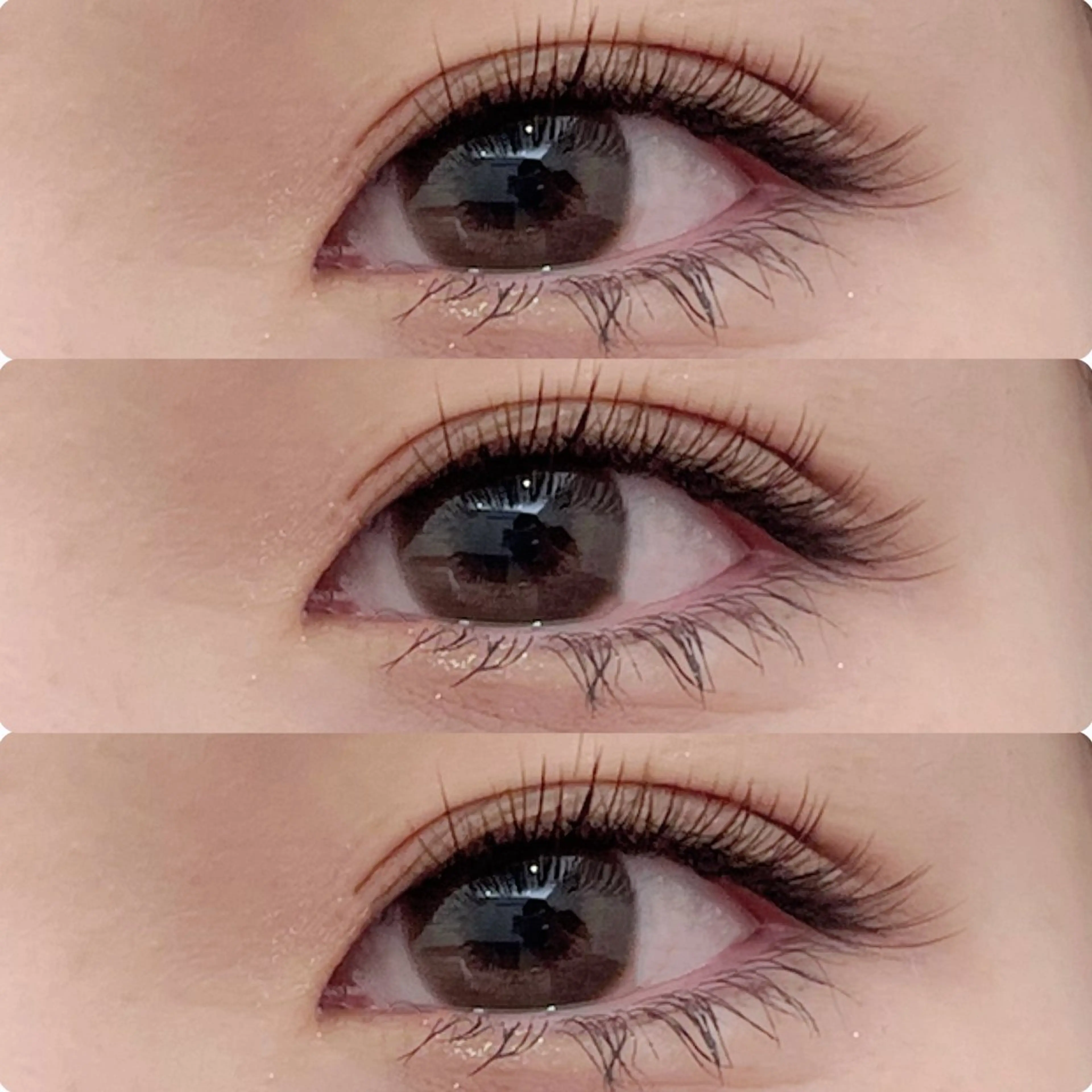 マツエク・マツパ カラーマツエク ナチュラル ROCCO Yukaのマツエク・マツパデザイン